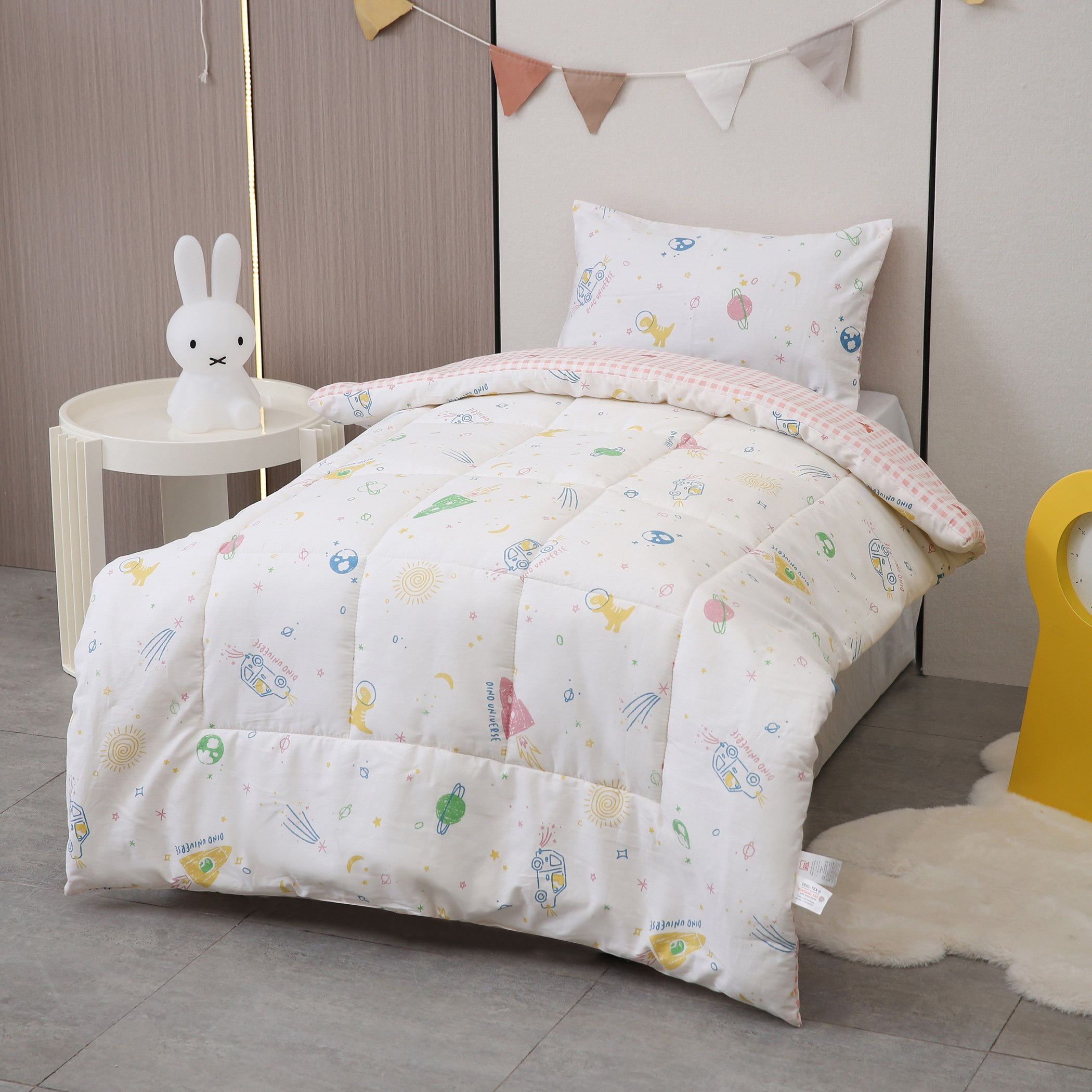 طقم لحاف قطن قطعتين للأطفال يونيفرس من هاري ليام - 100x140 سم-hbxhomeware-hbxkidsandyouth-image-1