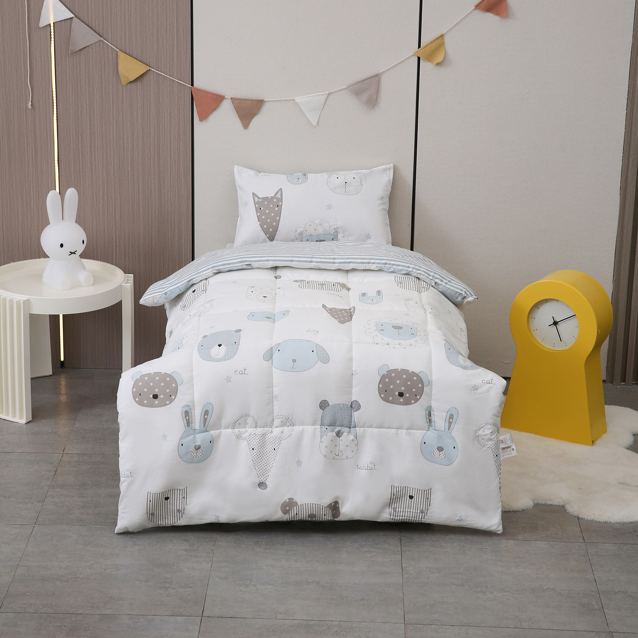 Ron Liam 2-Piece Frenemy Toddler Cotton Comforter Set - 100x140 cm-hbxhomeware-hbxkidsandyouth-image-2