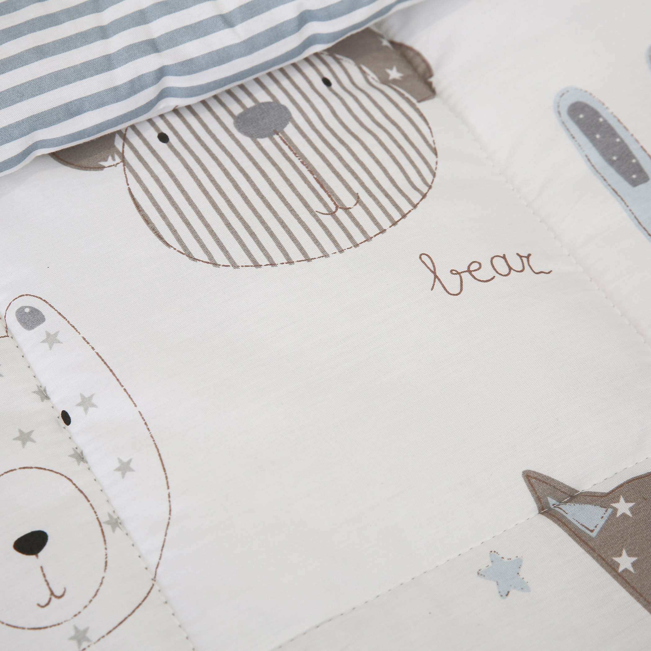 Ron Liam 2-Piece Frenemy Toddler Cotton Comforter Set - 100x140 cm-hbxhomeware-hbxkidsandyouth-image-5