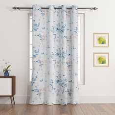 Ruselle Blossom Printed Single Curtain - 140x240 cm