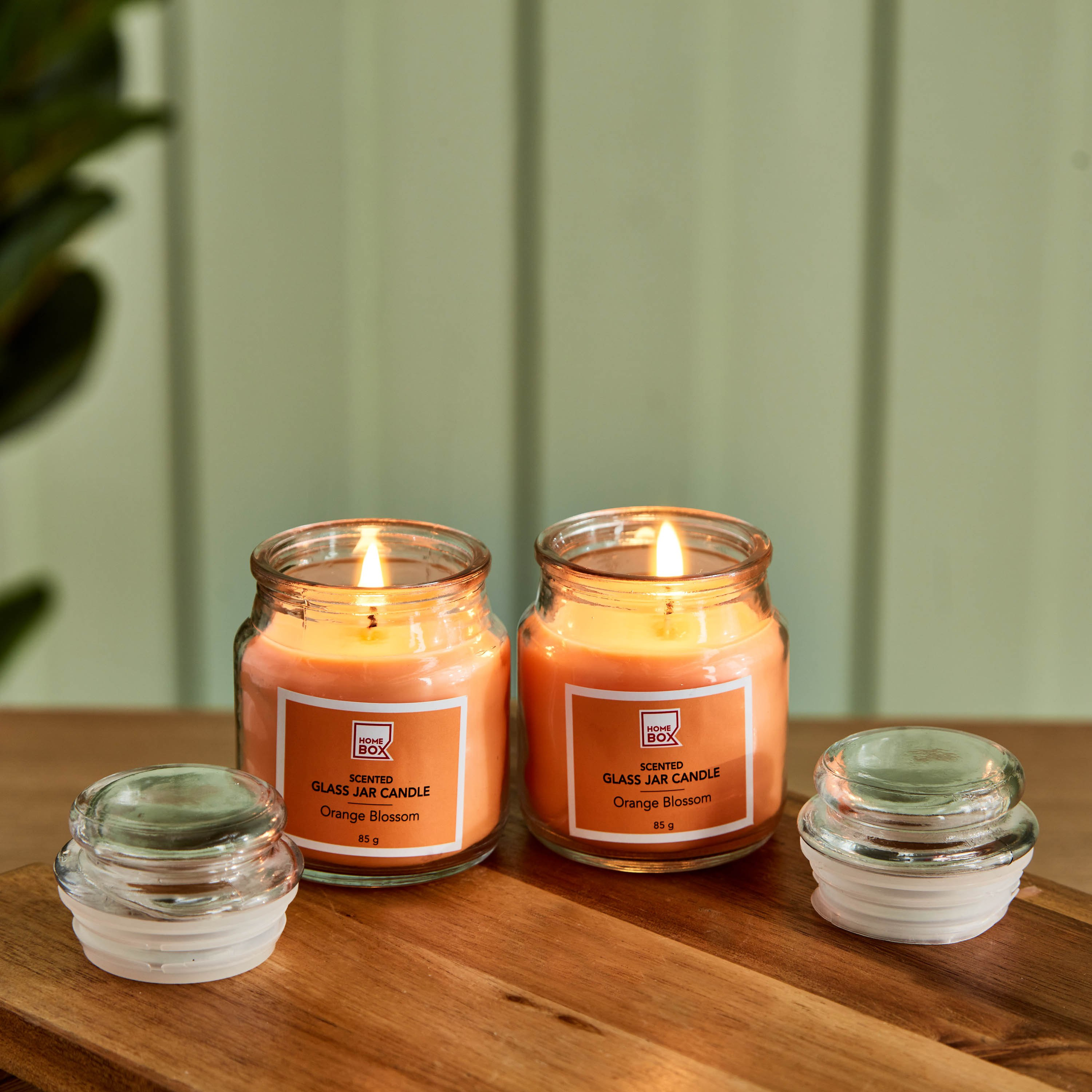 شموع جرة بزهر البرتقال قطعتين من أودري - 85 جم-hbxlivingroom-decorandaccessories-candles-image-2