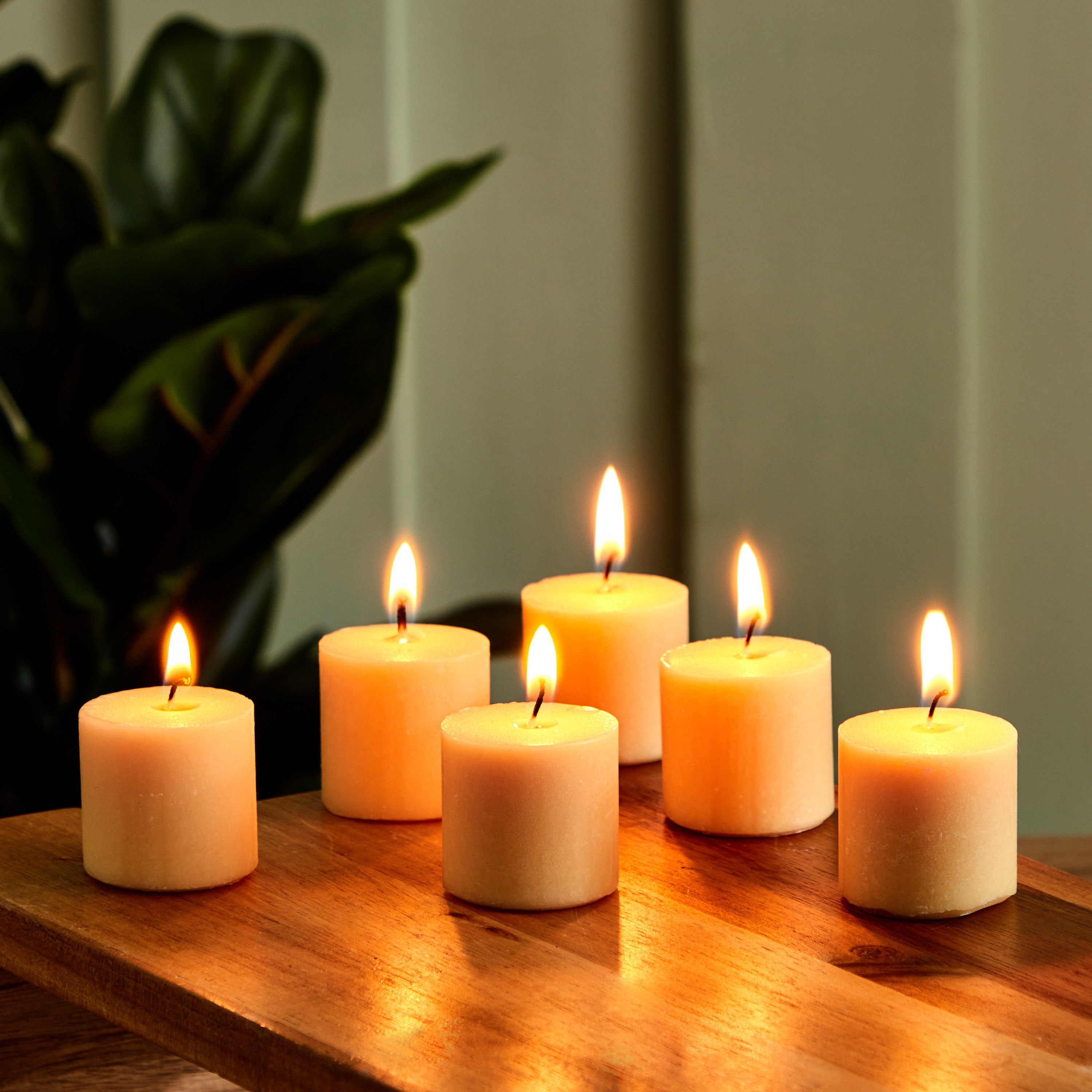 مجموعة شموع صغيرة فانيليا 6 قطع من أودري - 32 جم-hbxlivingroom-decorandaccessories-candles-image-2