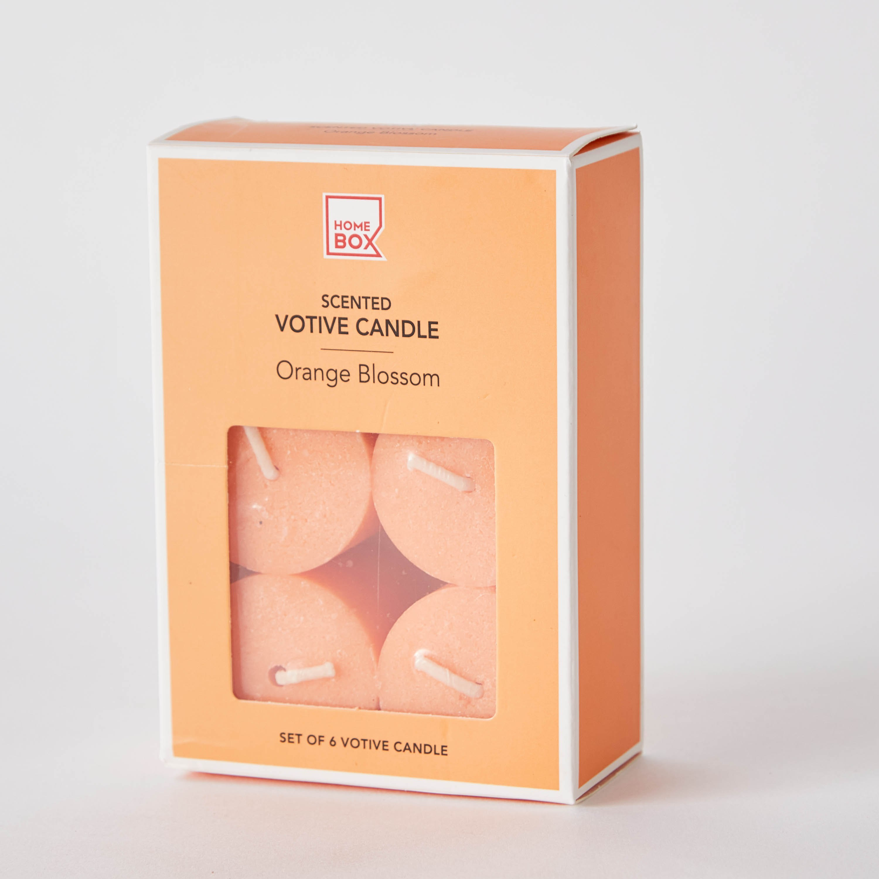 Audrey 6-Piece Orange Blossom Votive Candle Set - 32 gm-hbxlivingroom-decorandaccessories-candles-image-5