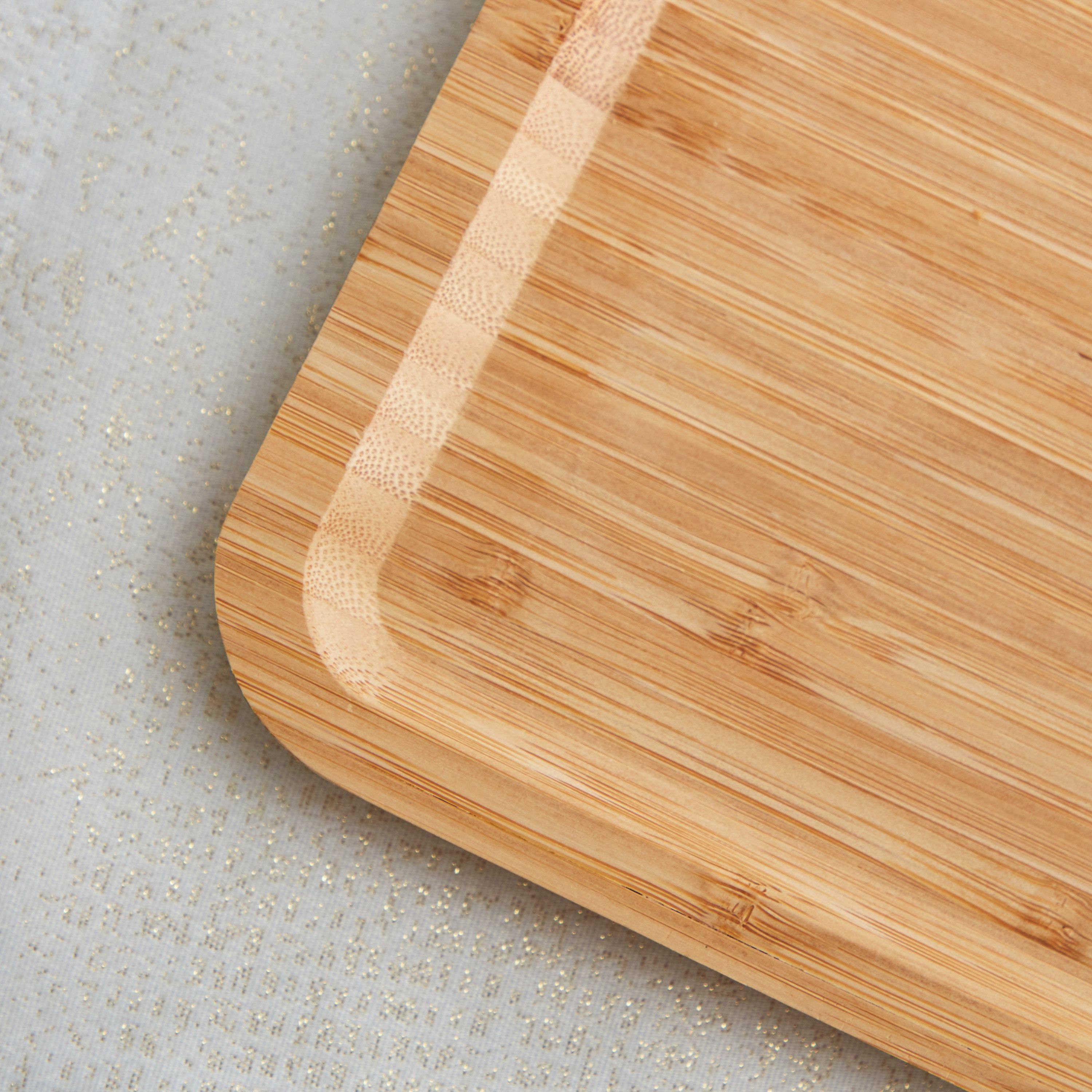 Bamboo Rectangular Large Tray - 34 cm-hbxdecorandfurnishings-tabletop-serveware-image-3