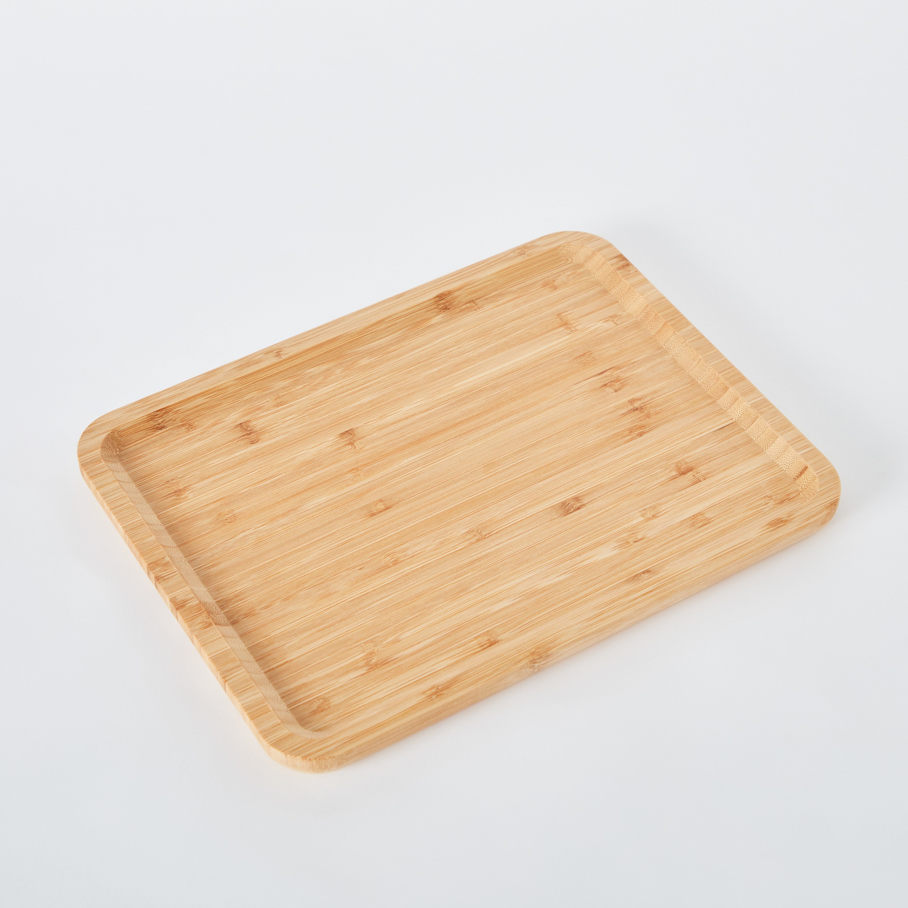 Bamboo Rectangular Large Tray - 34 cm-hbxdecorandfurnishings-tabletop-serveware-image-5