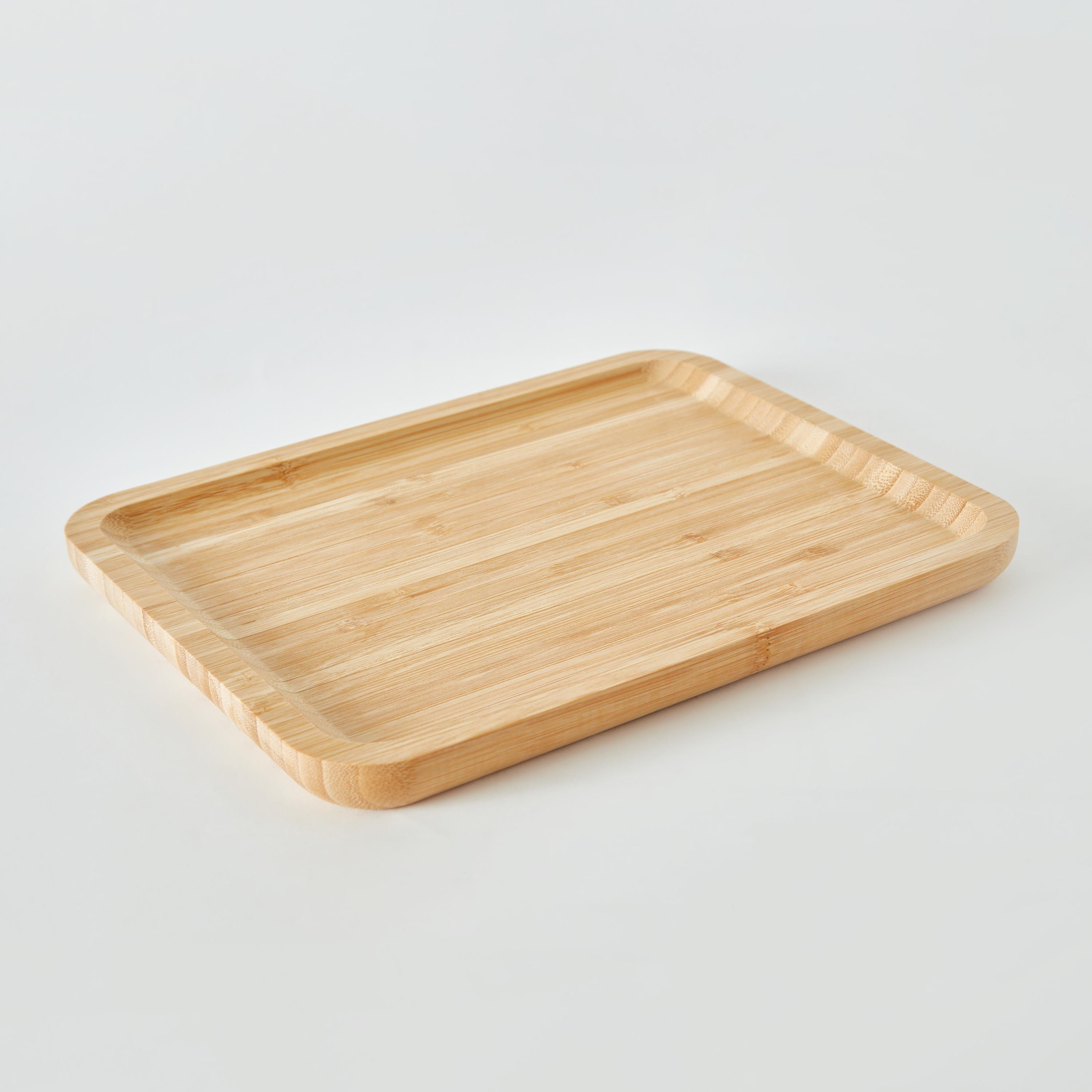 Bamboo Rectangular Tray - Medium-hbxdecorandfurnishings-tabletop-serveware-image-6