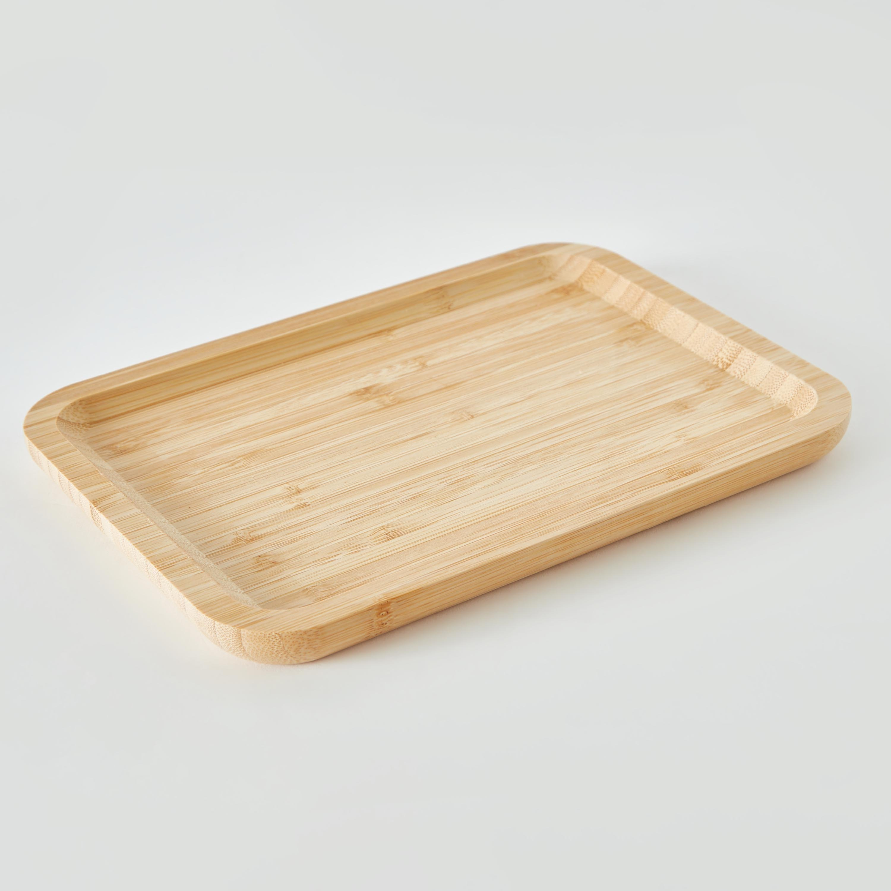 صينية مستطيلة من الخيزران - صغيرة-hbxdecorandfurnishings-tabletop-serveware-image-6