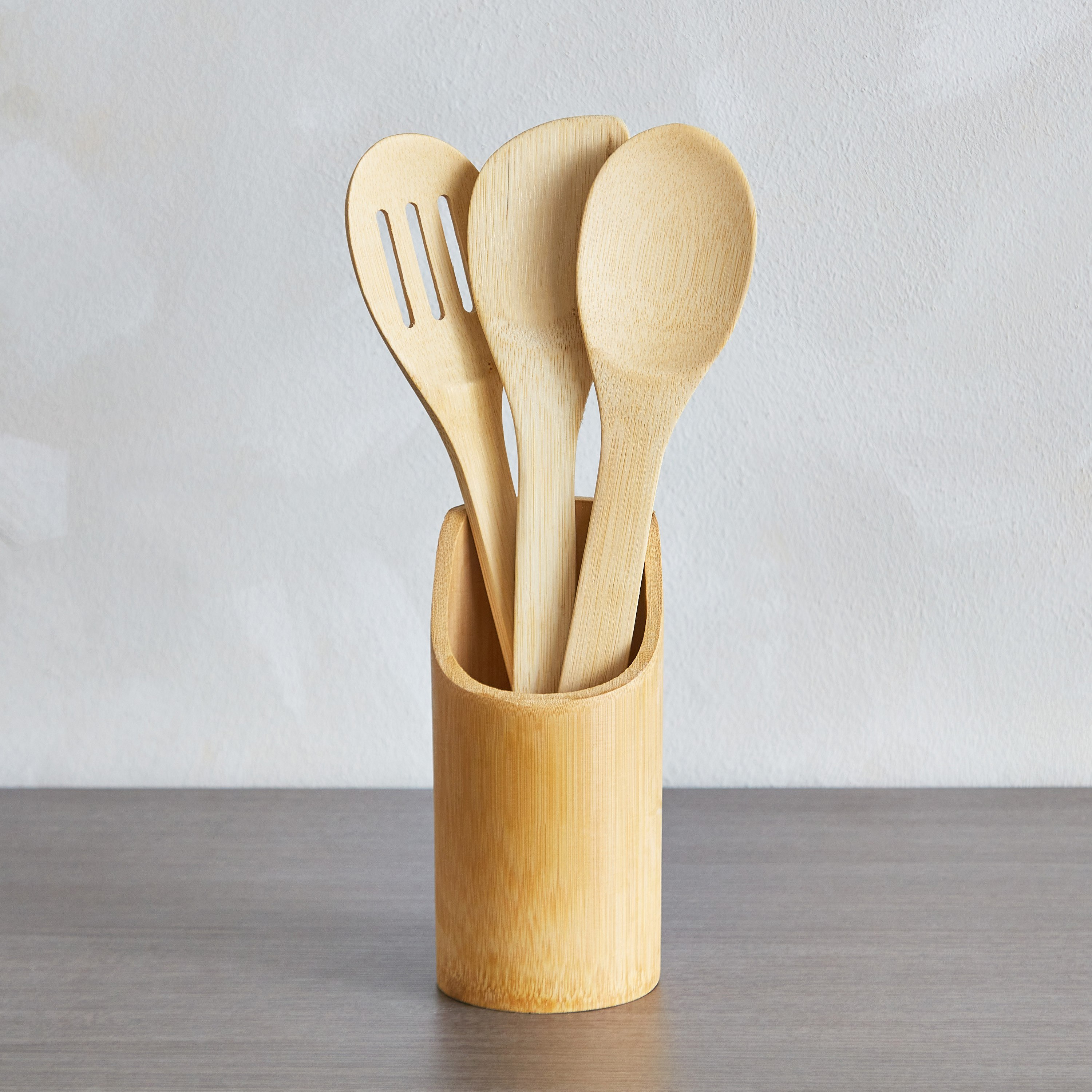 طقم أدوات مطبخ خيزران 4 قطع مع حامل-hbxhomeware-hbxkitchen-image-2