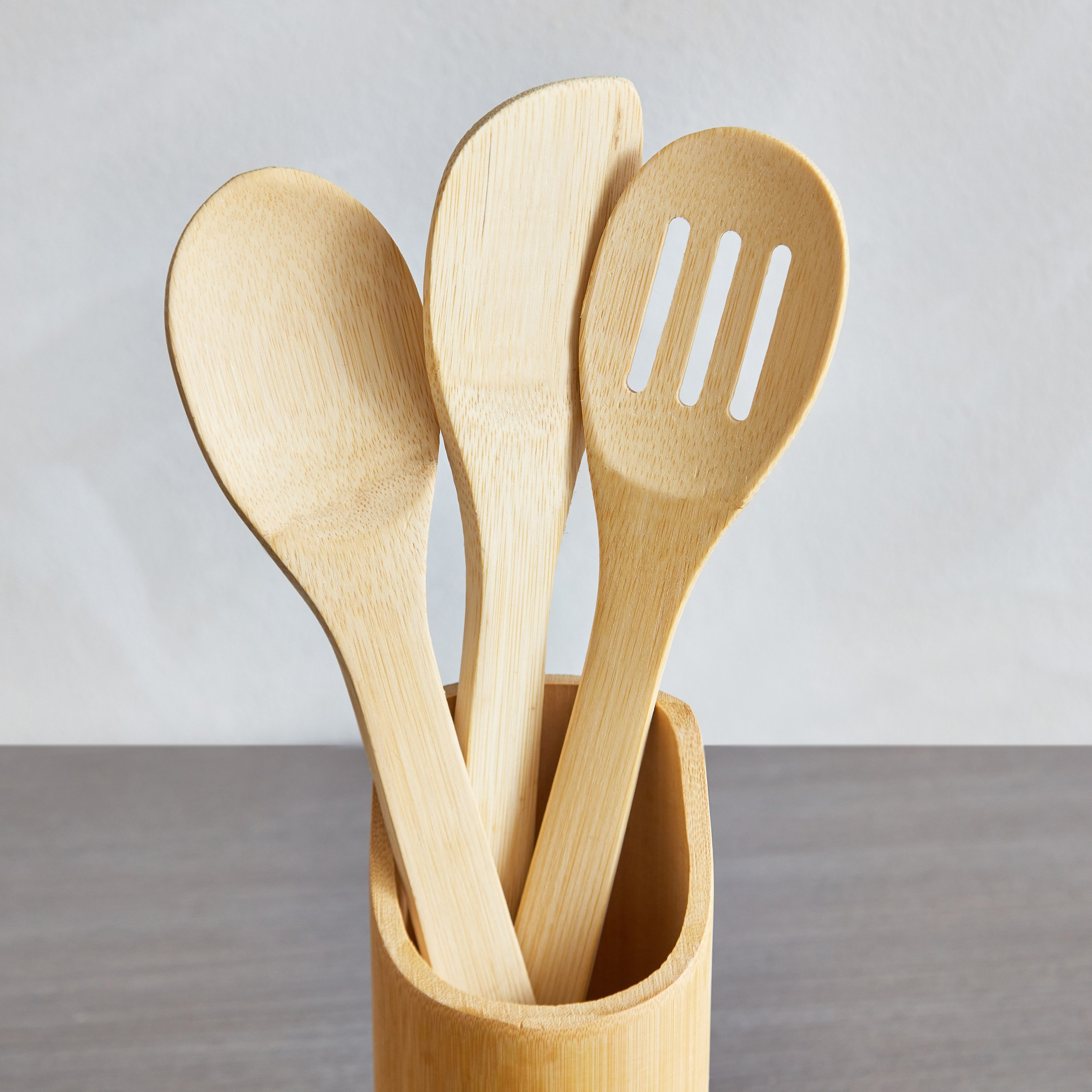 طقم أدوات مطبخ خيزران 4 قطع مع حامل-hbxhomeware-hbxkitchen-image-4