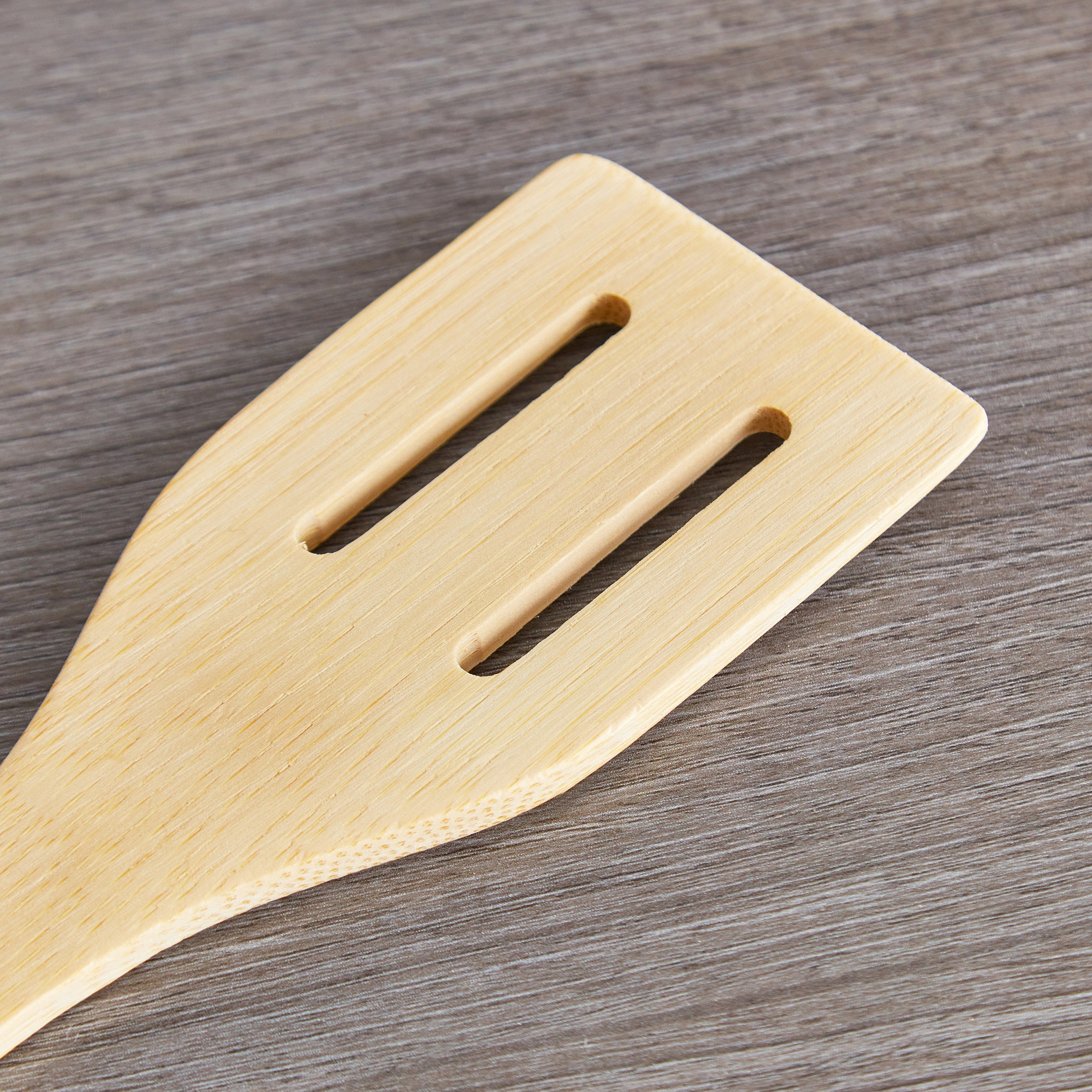 Bamboo Wood Slotted Turner - 30 cm-hbxhomeware-hbxkitchen-image-2