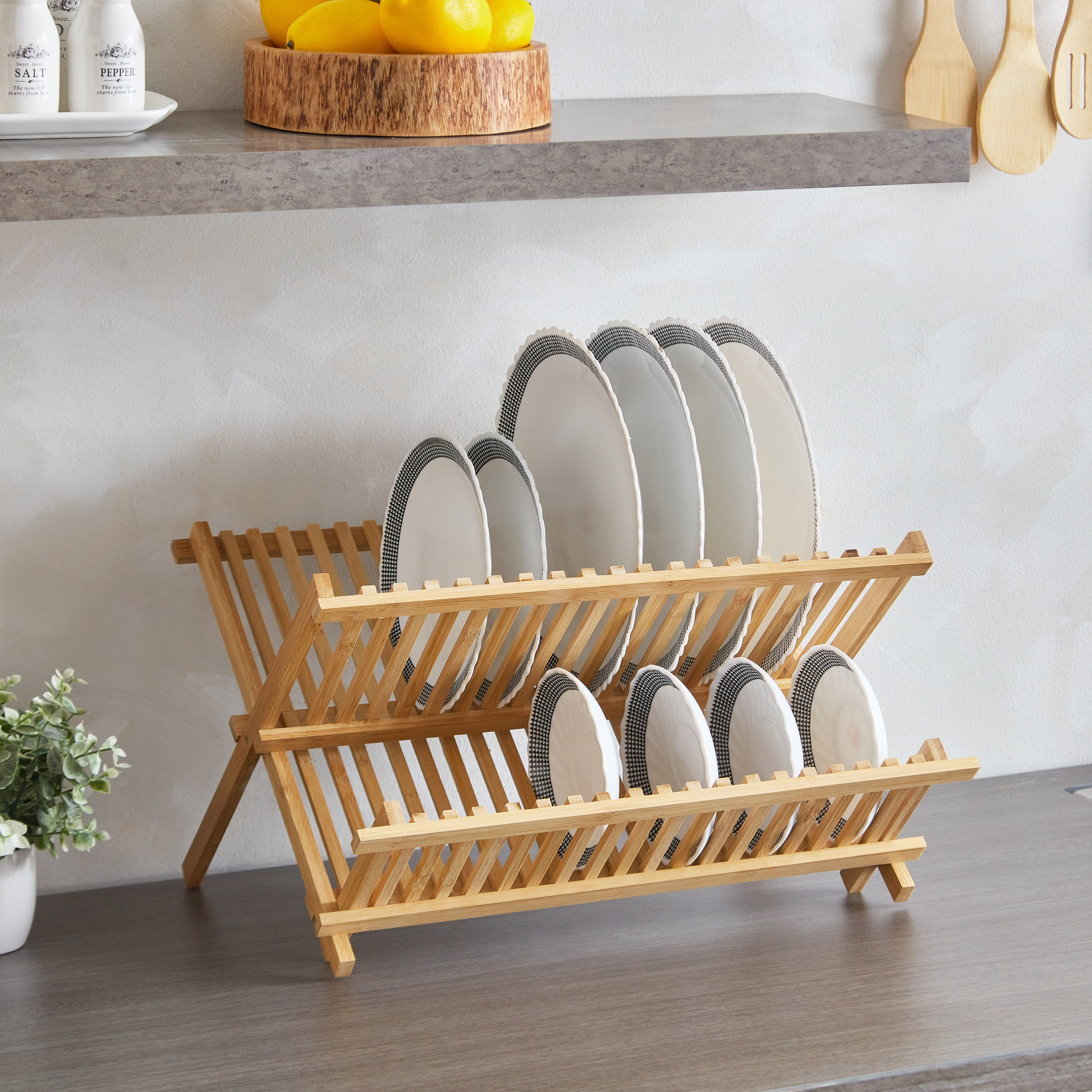 رف صحون بامبو-hbxhomeware-hbxkitchen-image-1