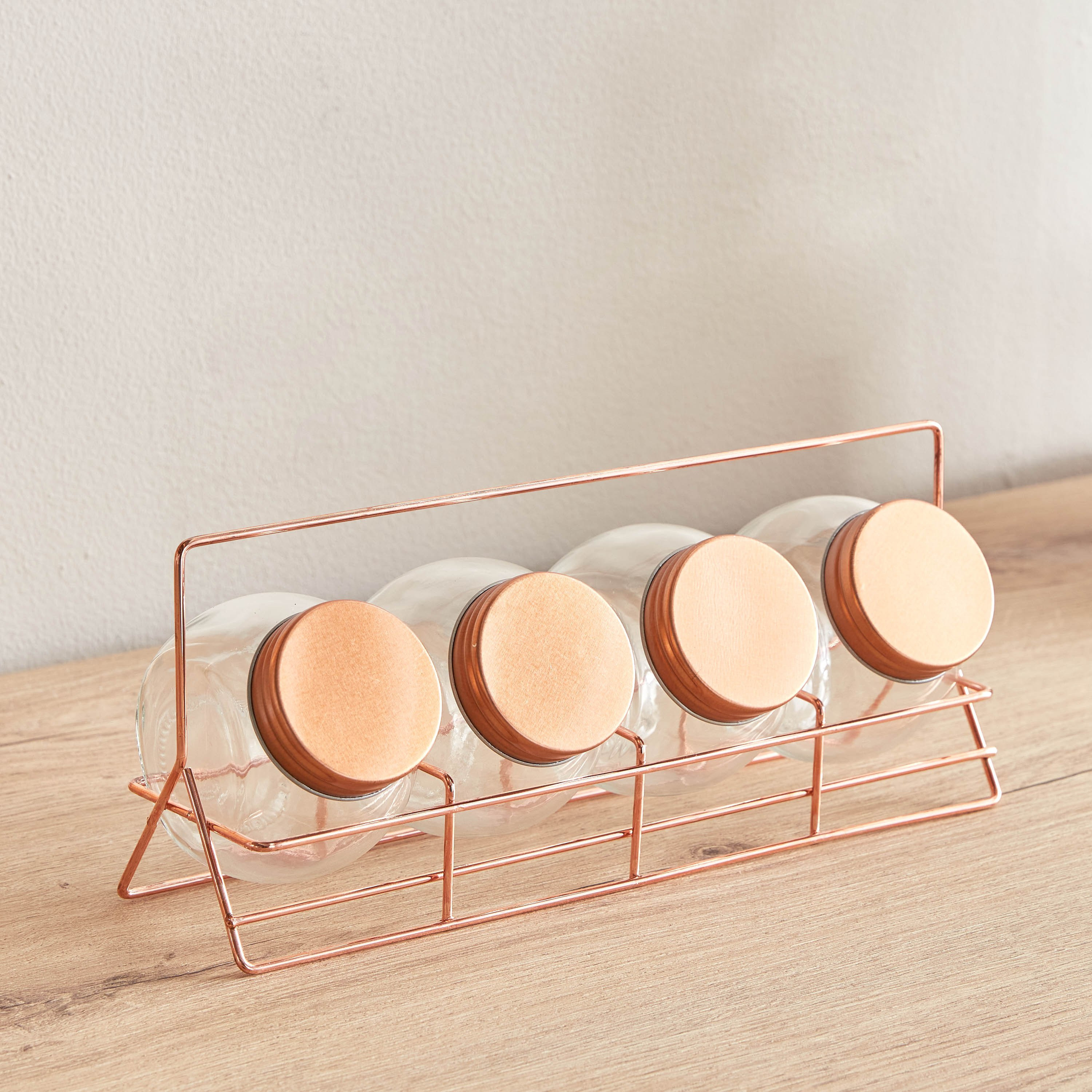 Essential 5-Piece Glass Spice Rack Set-hbxhomeware-hbxkitchen-image-3