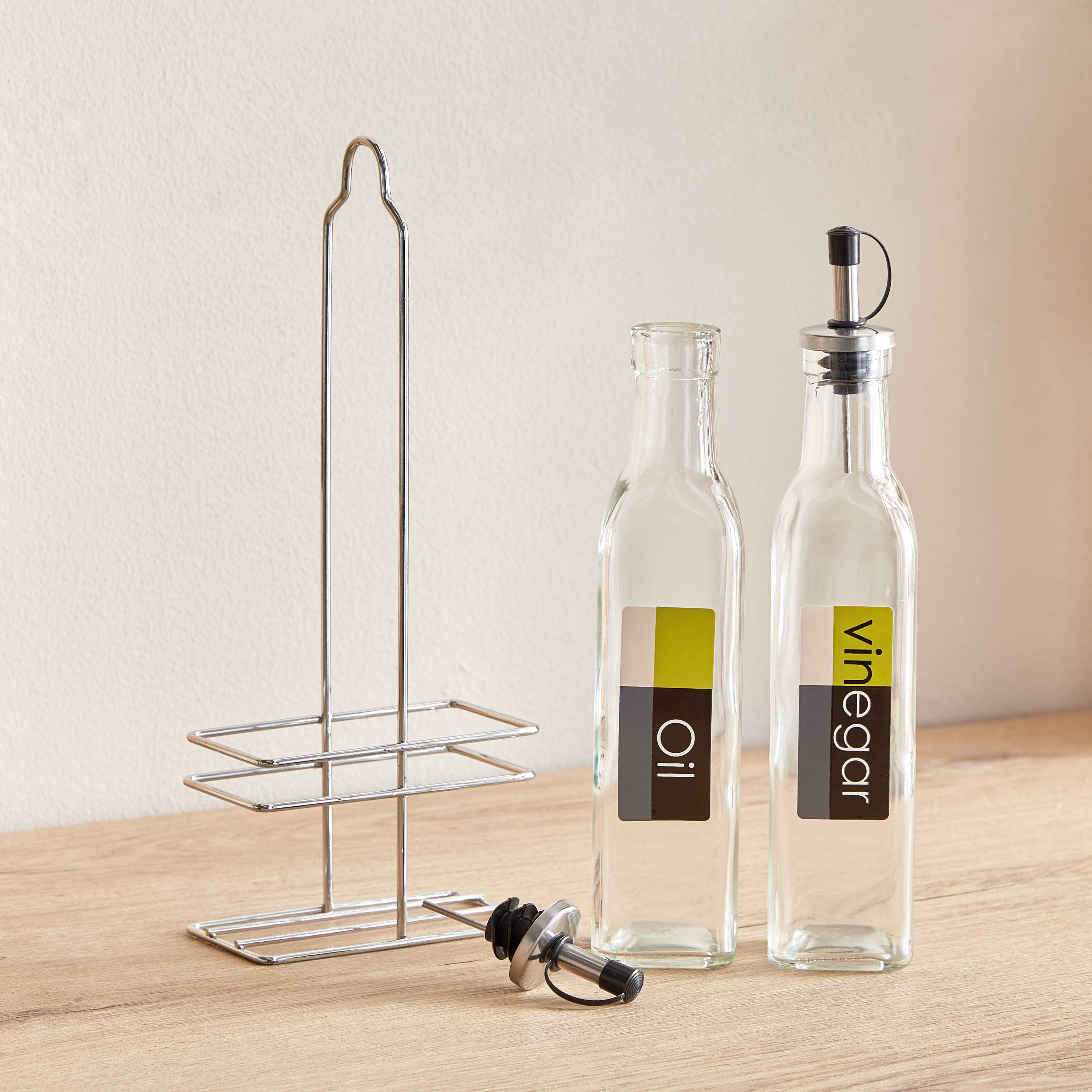 Essential Vinegar and Oil Bottle Set with Stand-hbxhomeware-hbxkitchen-image-3