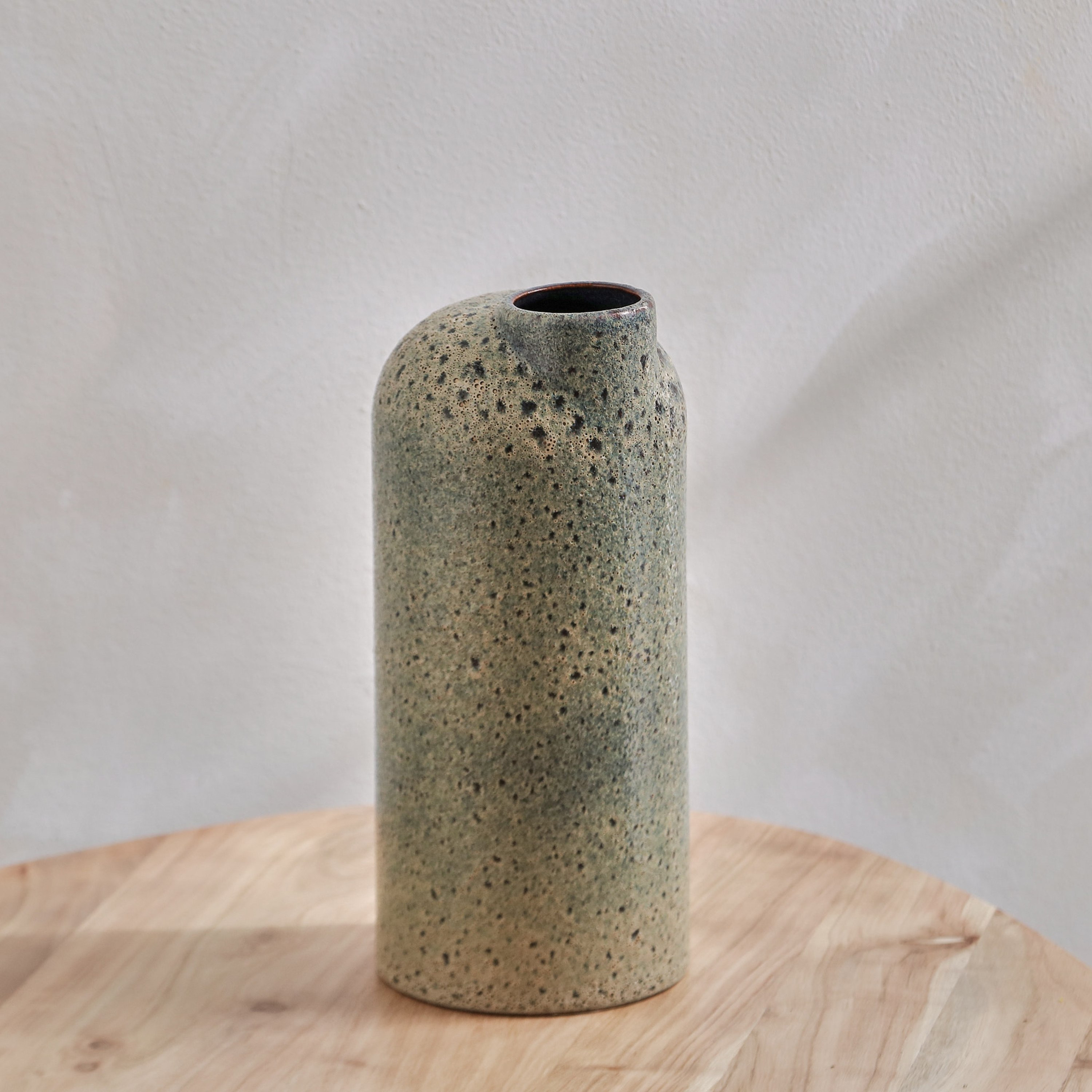 Koby Modern Carafe Natural Ceramic Vase - 11.5x11.5x26 cm-PROMO_HB_AE_B2G2_011025-image-2