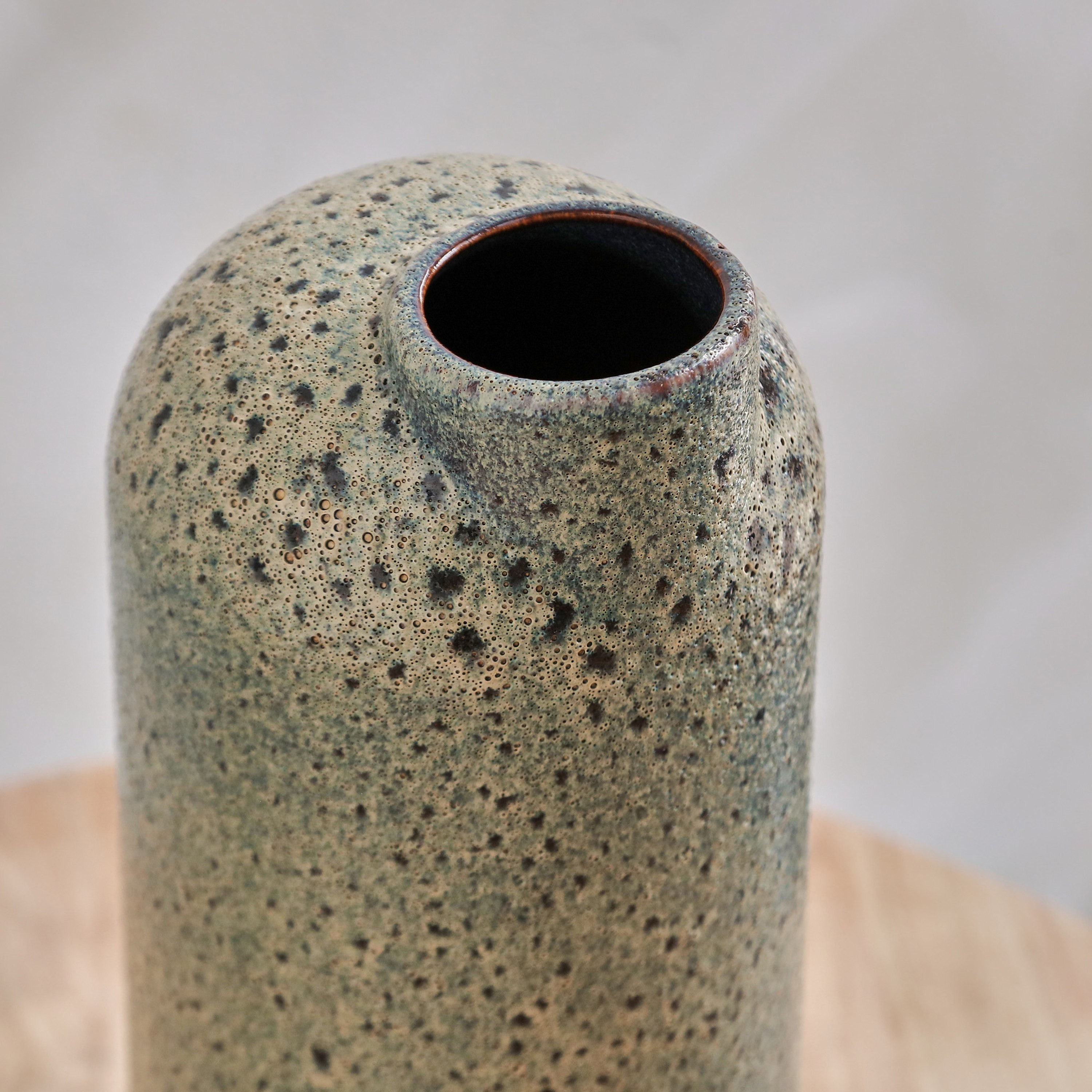 Koby Modern Carafe Natural Ceramic Vase - 11.5x11.5x26 cm-PROMO_HB_AE_B2G2_011025-image-3