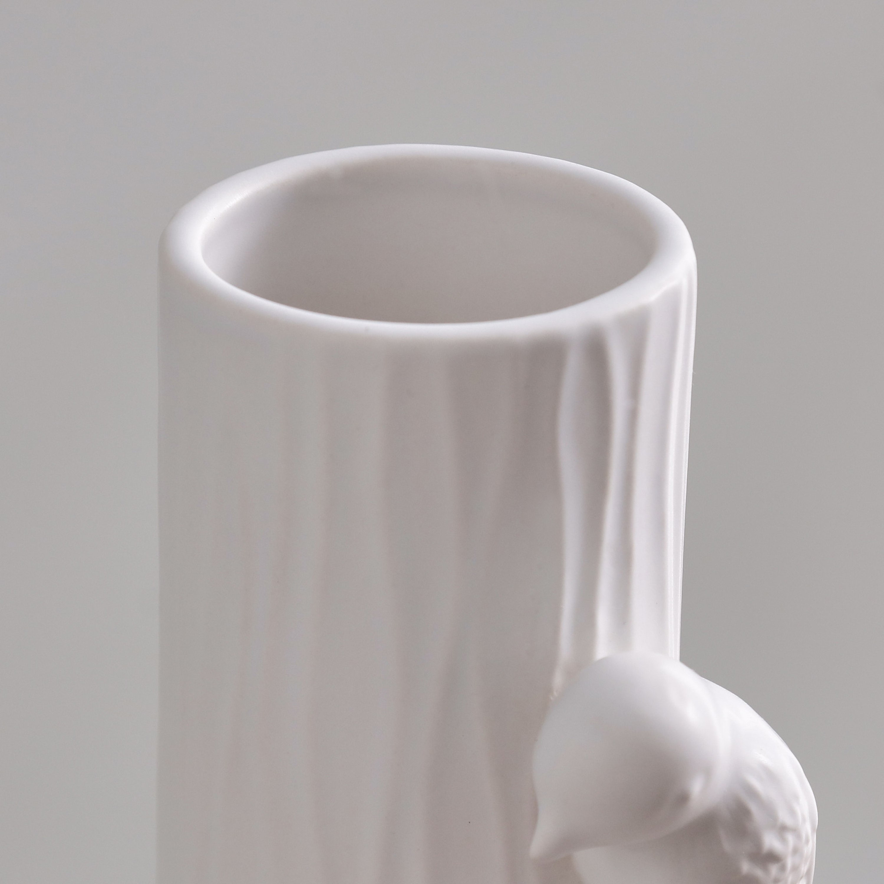 مزهرية سيراميك على شكل طيور من كوبي - 11.5x11x30 سم-hbxbedroom-decorandaccessories-vases-image-4