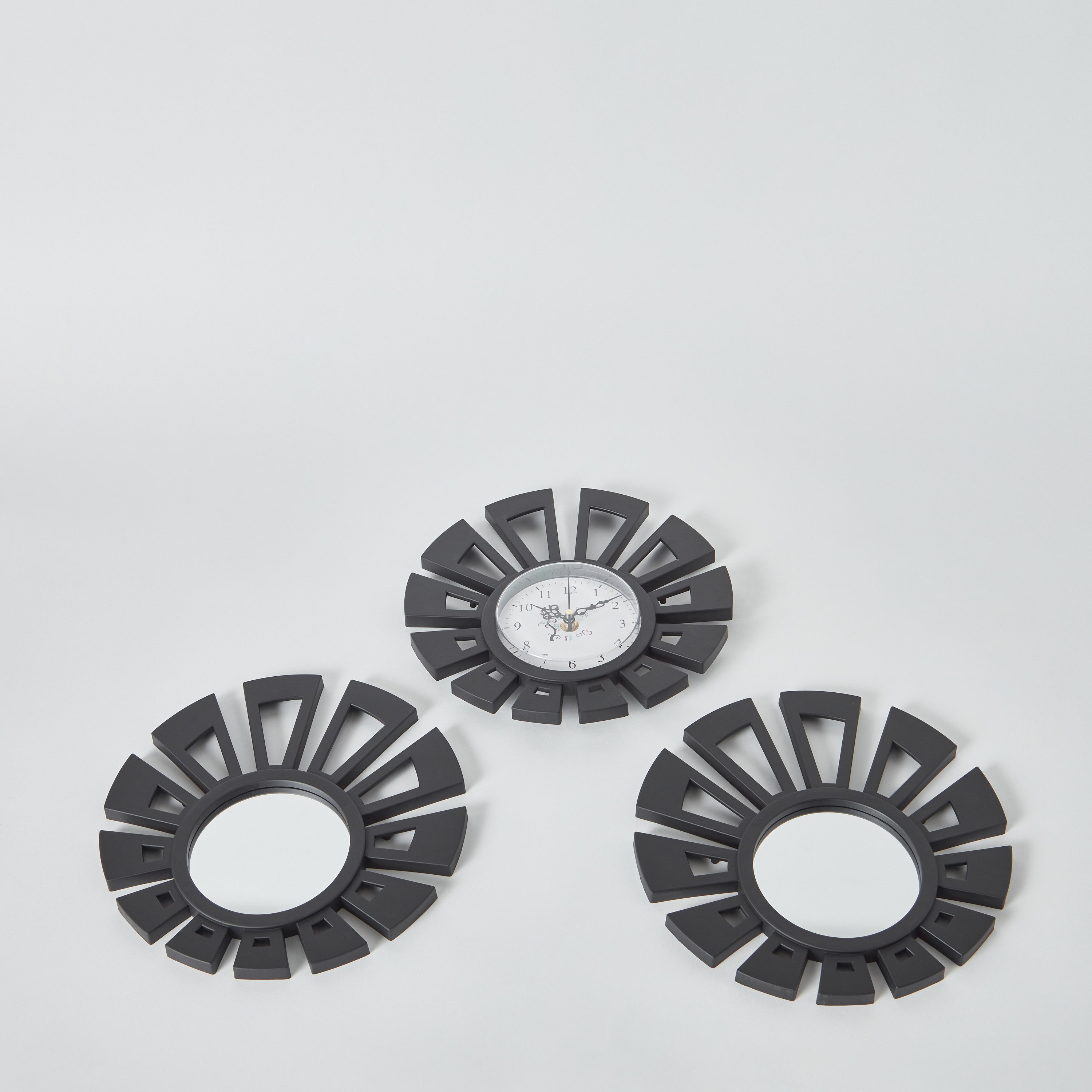 طقم مرآة وساعة 3 قطع من زويا - 25x2x25 سم-hbxhomeware-hbxdecorandfurnishings-image-5