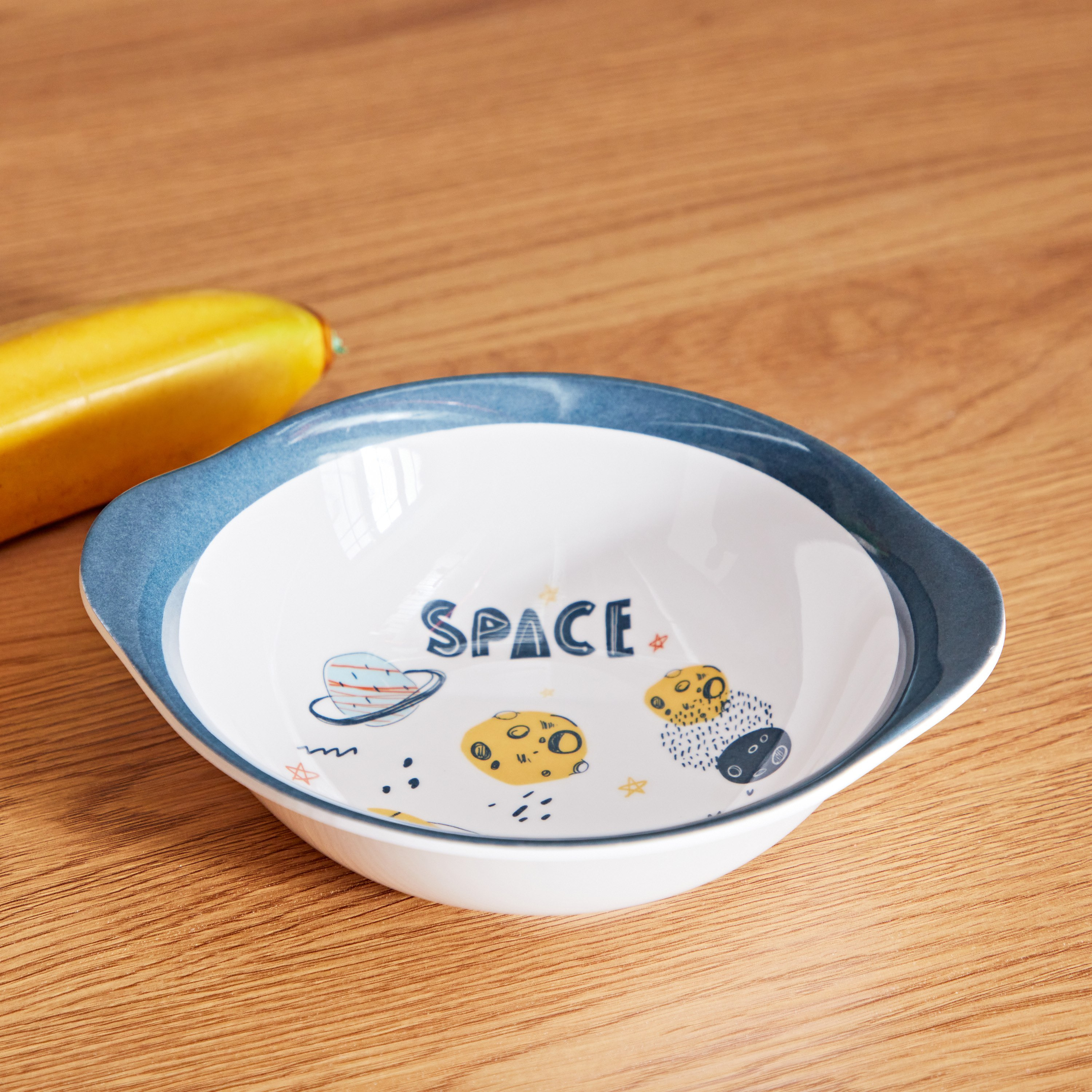 وعاء شوربة ميلامين بطبعات فضاء من هاري ترينيتي - 340 مل-hbxhomeware-hbxkidsandyouth-image-1