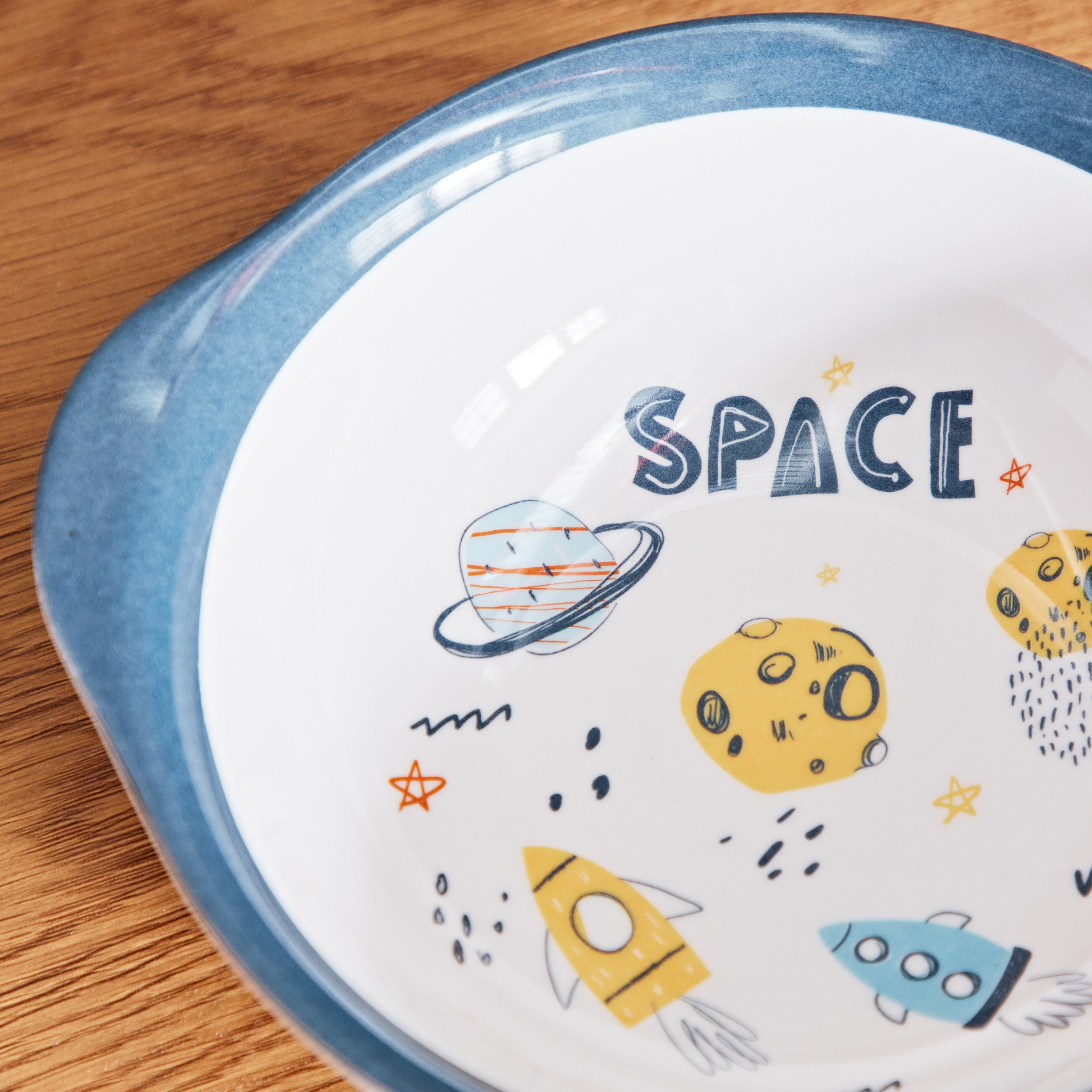 وعاء شوربة ميلامين بطبعات فضاء من هاري ترينيتي - 340 مل-hbxhomeware-hbxkidsandyouth-image-3