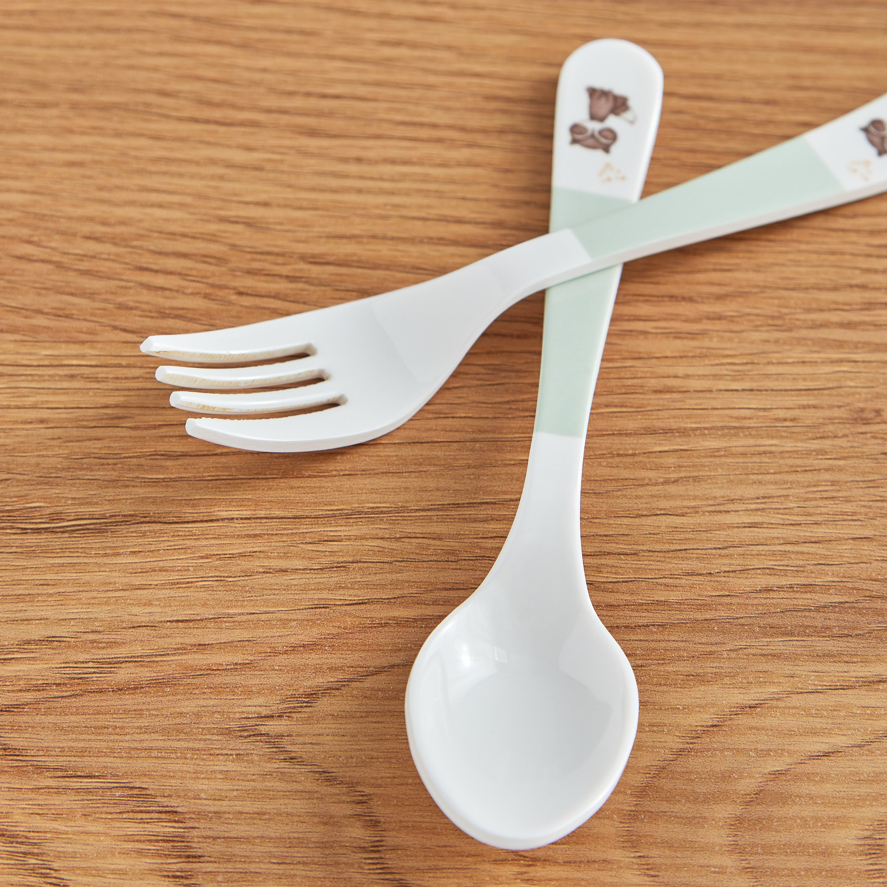 Ron Trinity 2-Piece Melamine Safari Cutlery Set - 16 cm-hbxhomeware-hbxkidsandyouth-image-3