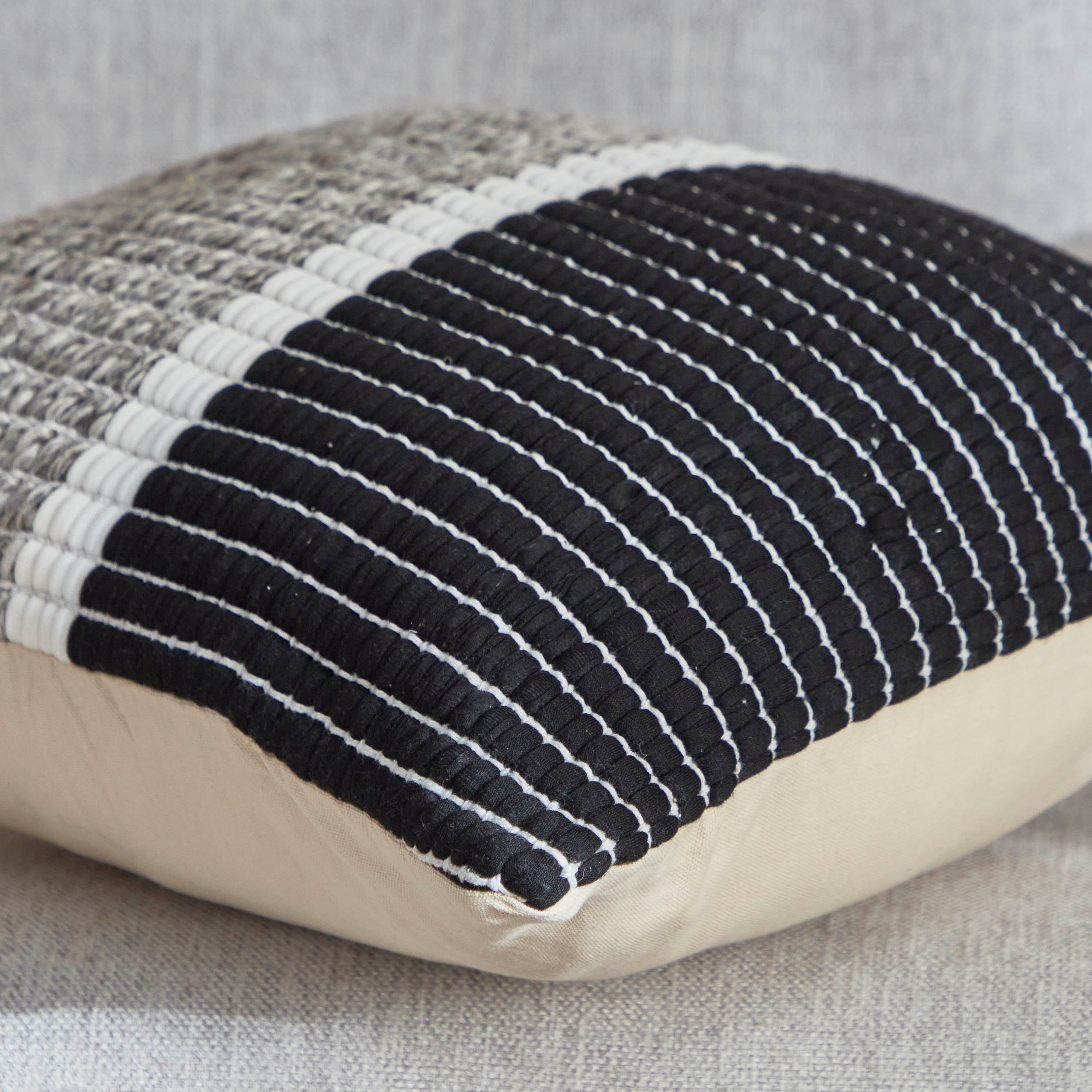 Haiti Dark Kat Cushion Cover - 45x45 cm-hbxhomeware-cushionsandcovers-cushioncovers-image-3