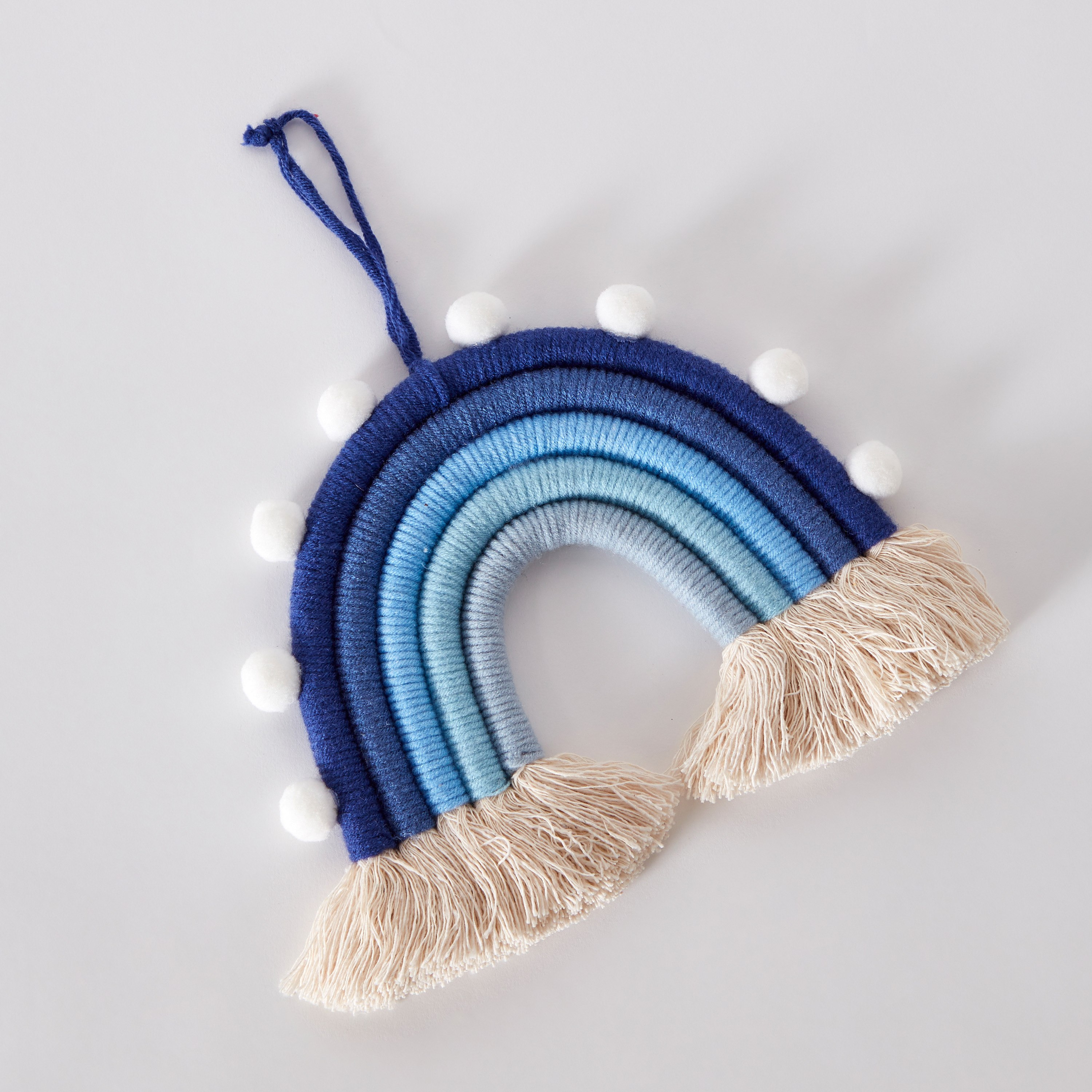 ديكور حائط قوس قزح الصباحي بتفاصيل بوم بوم من هاري - 18x18 سم-hbxhomeware-hbxkidsandyouth-image-6