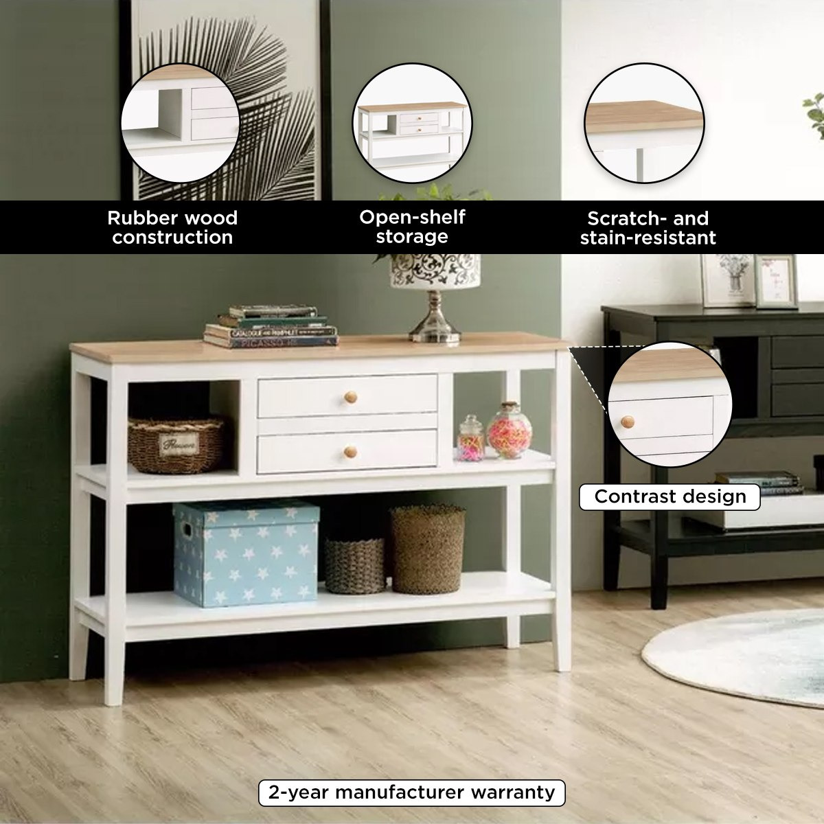 Cameroon 2-Drawer Sideboard-hbxfurniture-diningroom-buffetsandsideboards-image-5