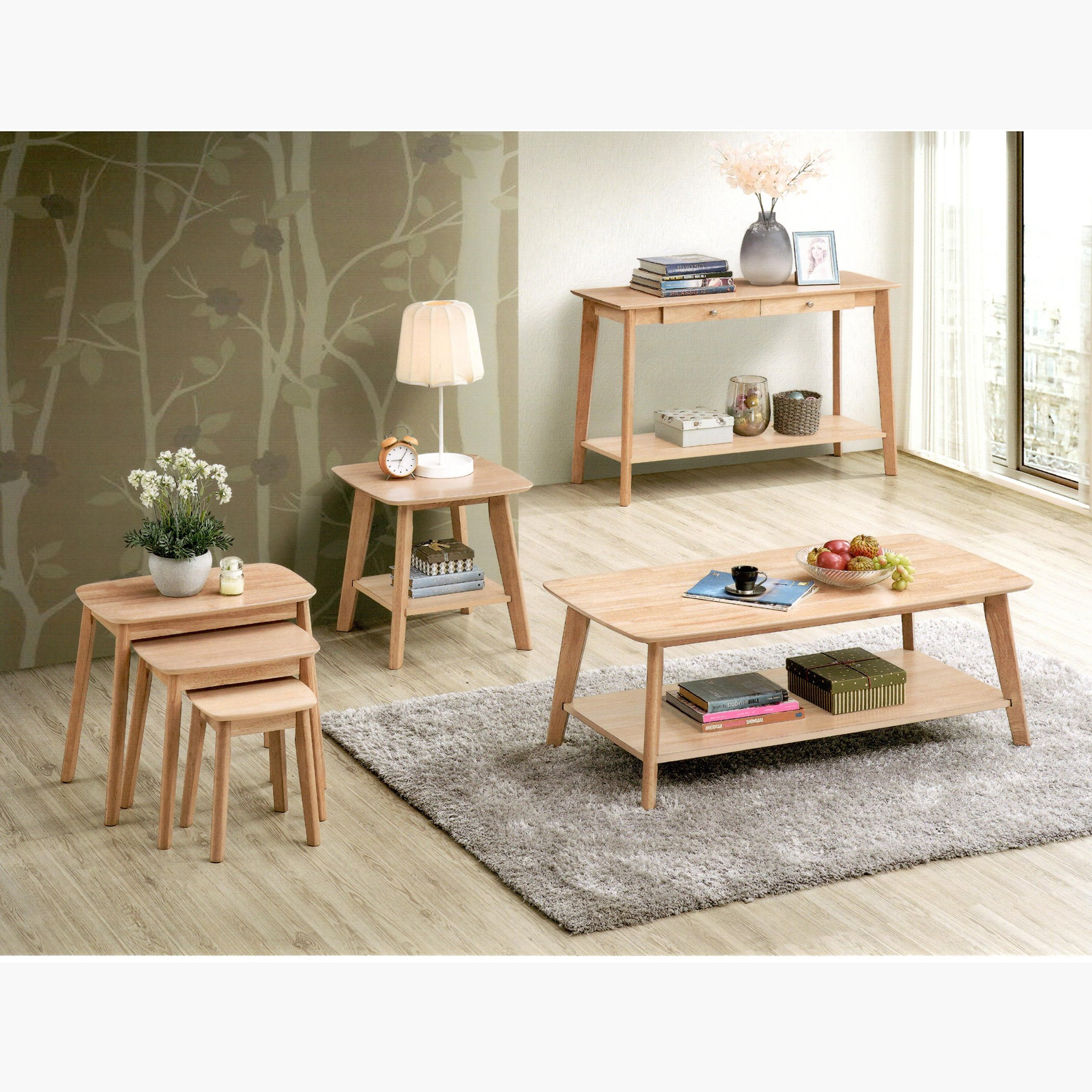 طاولة كنبة كونسول بدرجين من سكاندي-hbxfurniture-tablesandstands-consoletables-image-4