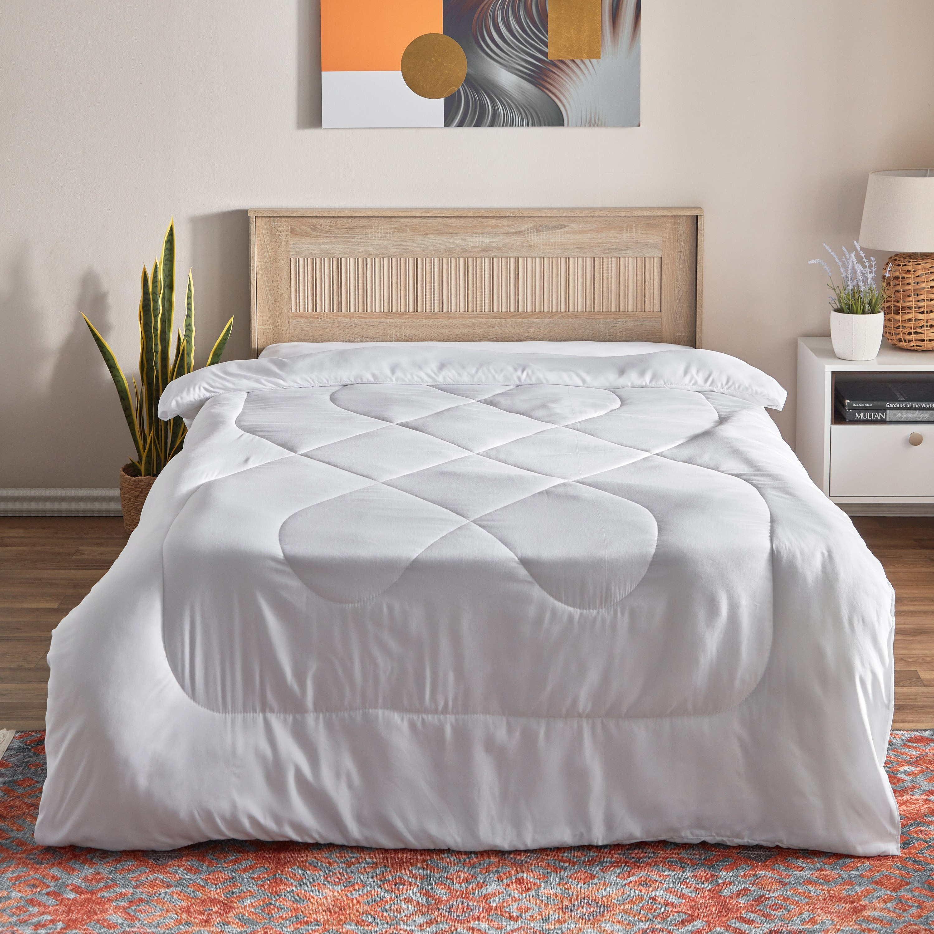 لحاف مزدوج داخلي من الألياف الدقيقة من نوفا - 150x220 سم-hbxdecorandfurnishings-bedding-duvetsandpillows-image-2