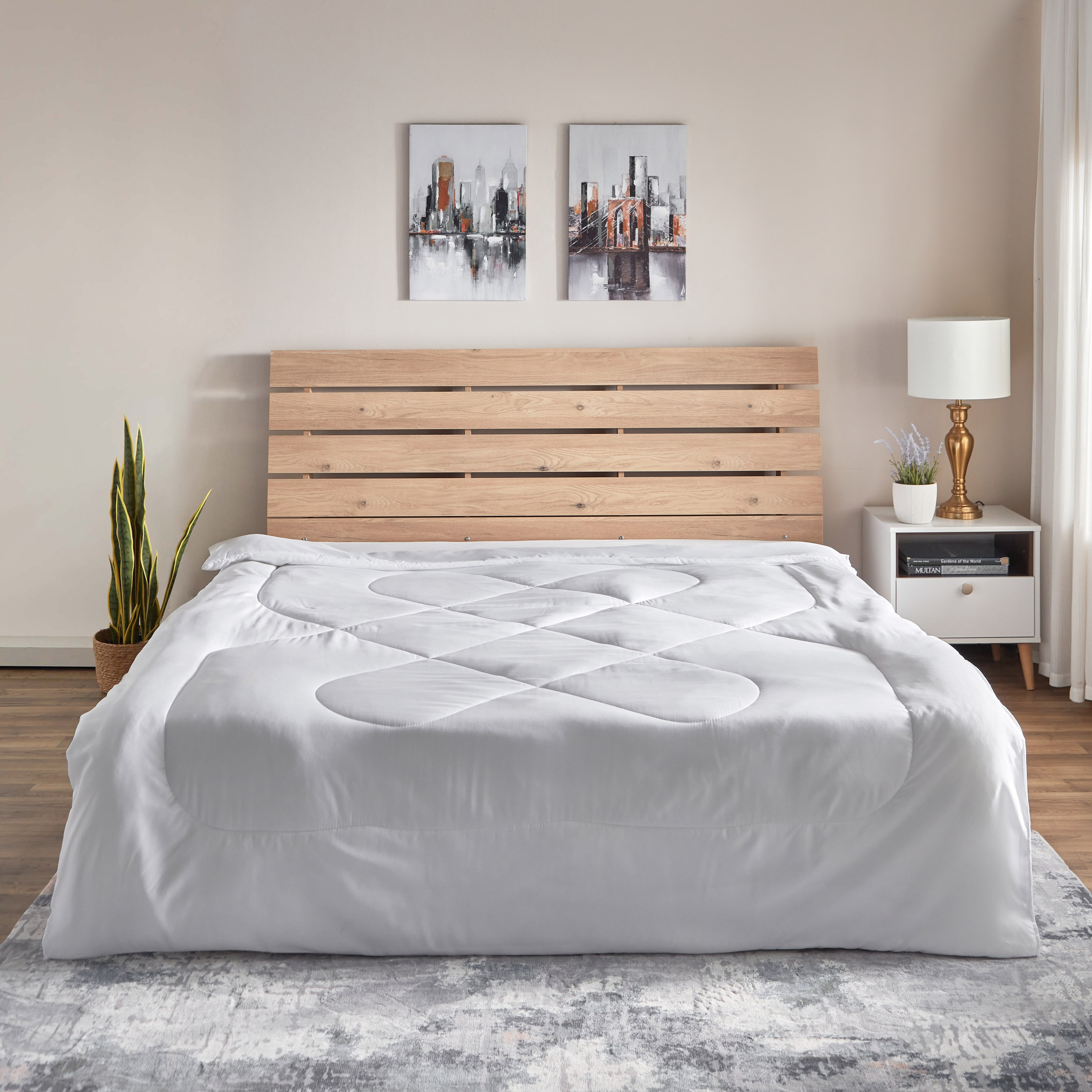Nova Microfibre Queen King Duvet Inner - 220x220 cm-hbxdecorandfurnishings-bedding-duvetsandpillows-image-2