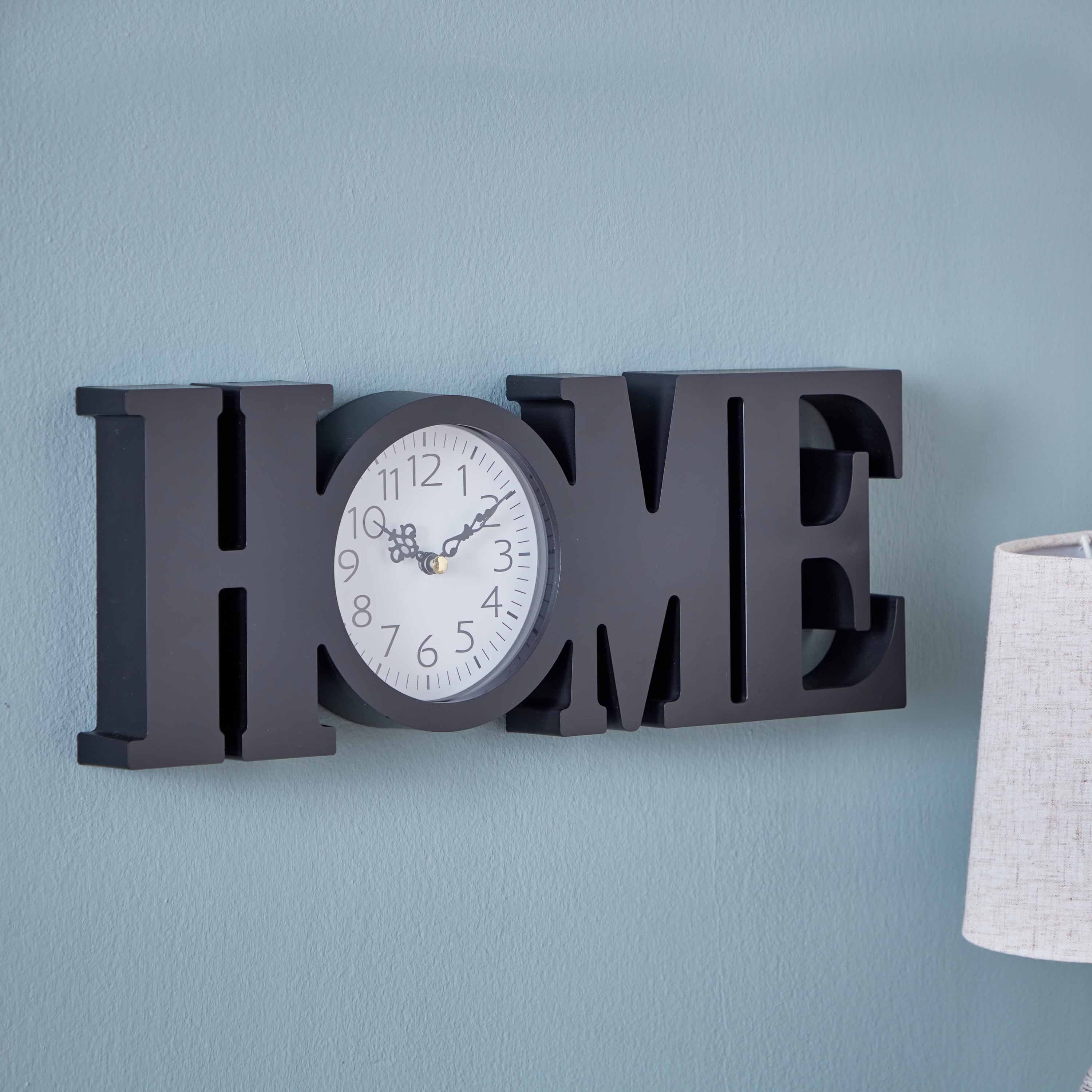 ساعة حائط هوم من هارفي - 36.8x14.5x3.9 سم-hbxdiningroom-decorandaccessories-clocks-image-1