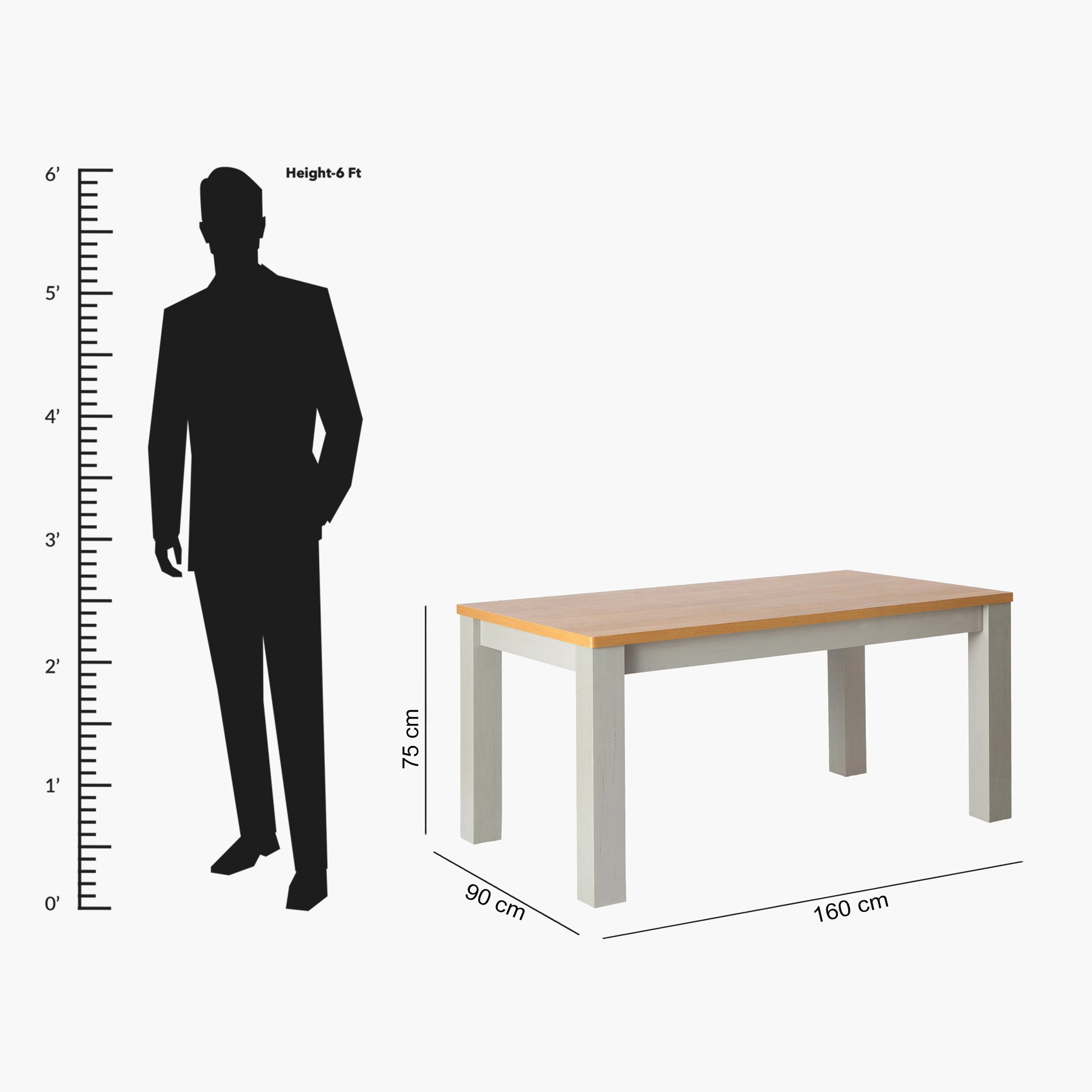 طاولة سفرة 6 مقاعد من فينسي-hbxdiningroom-diningtablesandsets-diningtables-sixseater-image-9