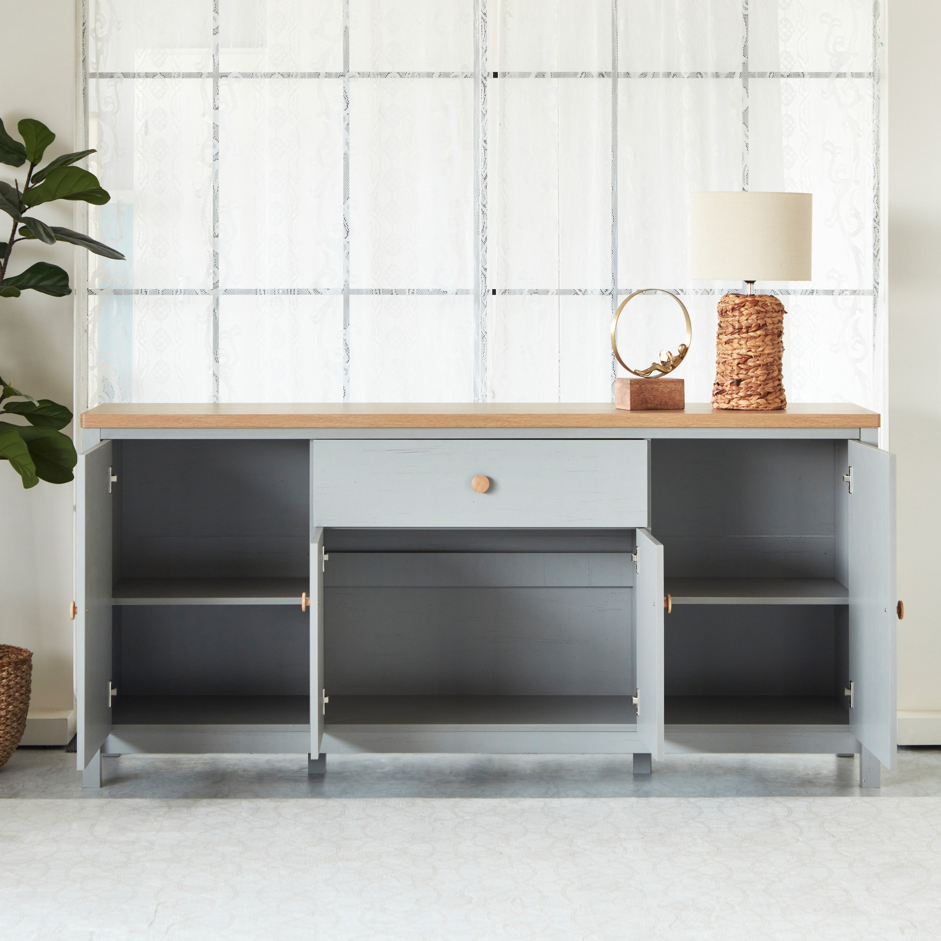 Vinci NXT Sideboard Buffet with 4 Doors-hbxfurniture-diningroom-buffetsandsideboards-image-3