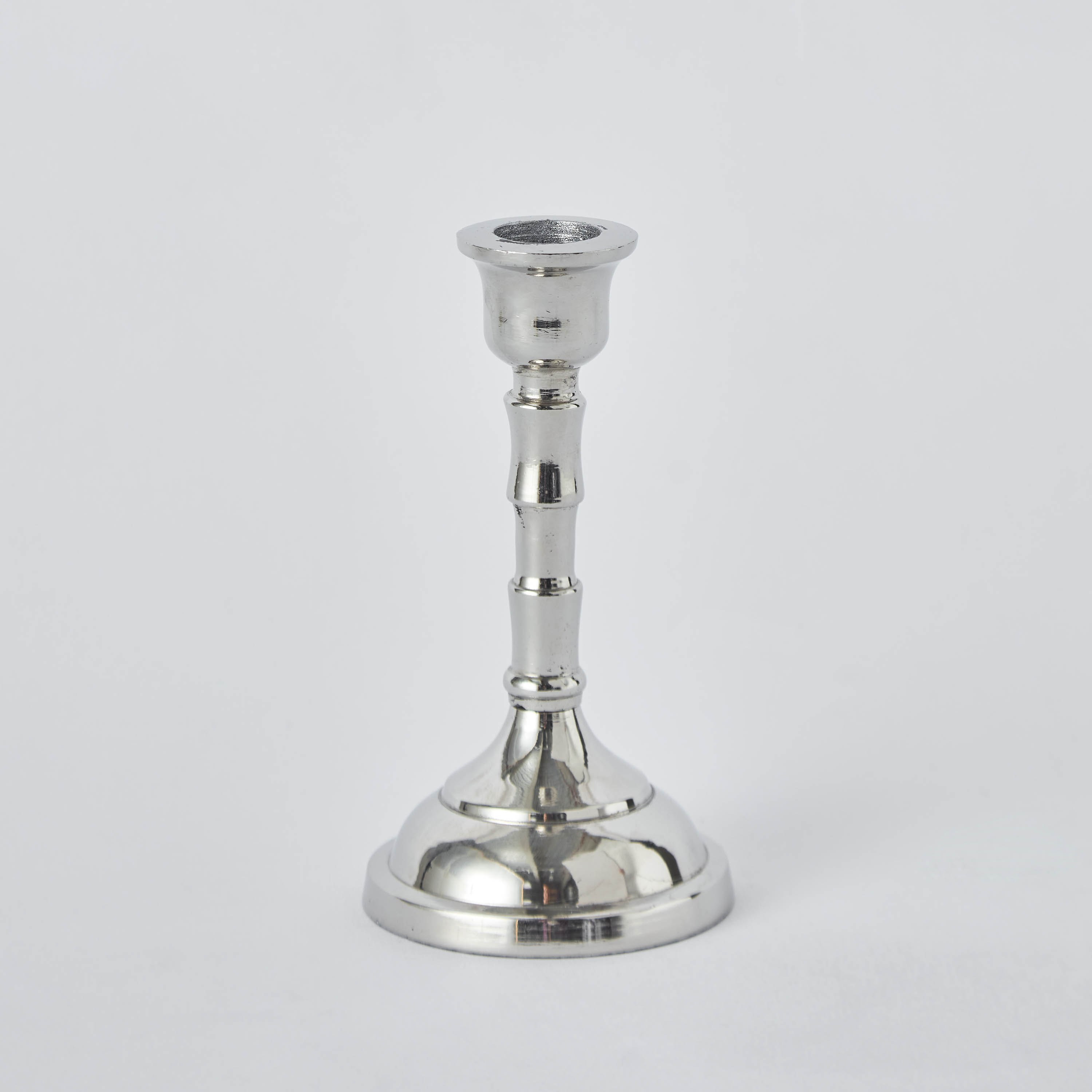 Ora Aluminum Decorative Candleholder - 8.25x8.25x22.25 cm-hbxlivingroom-decorandaccessories-candleholders-image-6