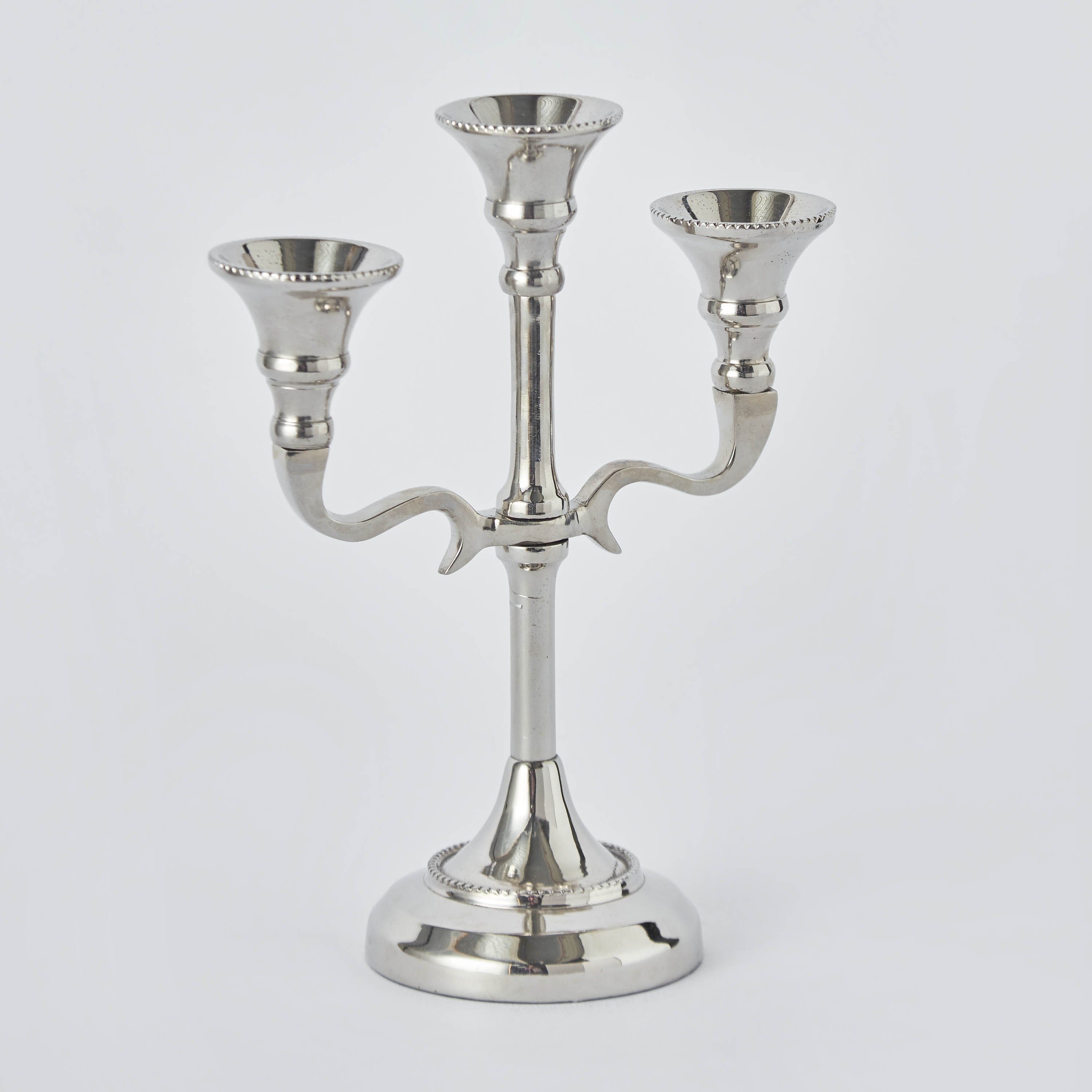 حامل شموع ديكور ألومنيوم من أورا - 21x21x25.5 سم-hbxlivingroom-decorandaccessories-candleholders-image-6