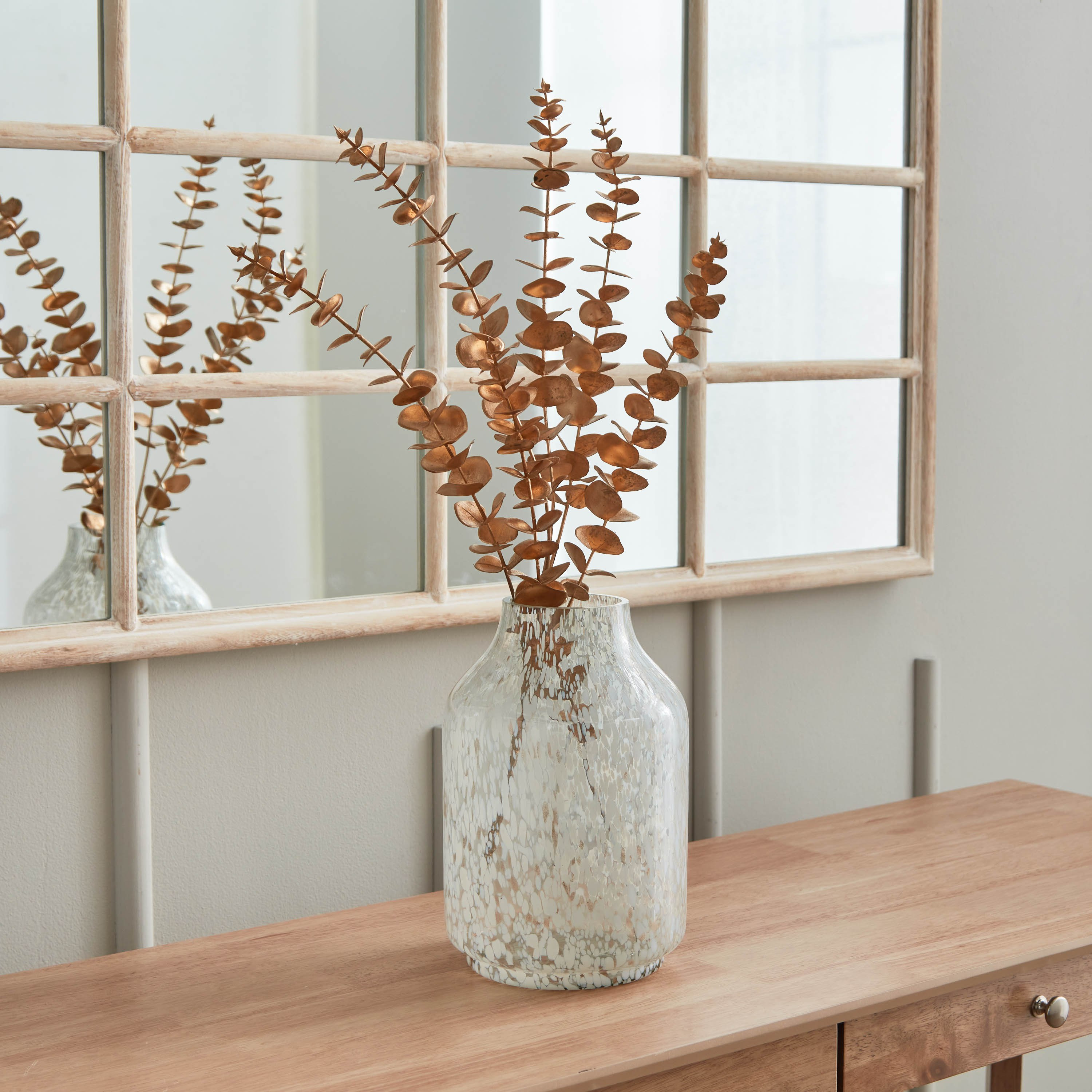 مزهرية زجاج من أورا - 16.5x16.5x26 سم-hbxbedroom-decorandaccessories-vases-image-1