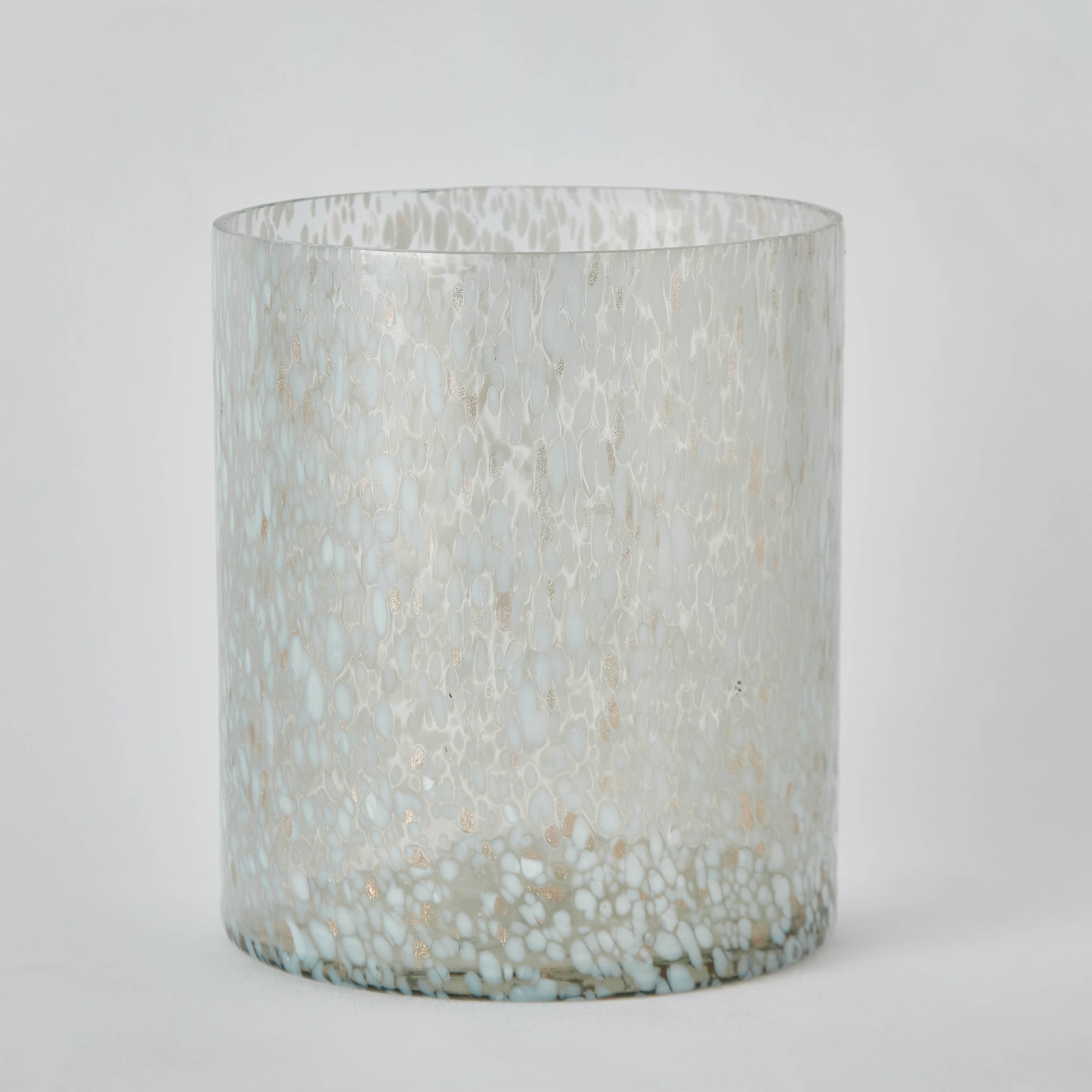 حامل شموع زجاجي من أورا - 15.25x15.25x17.5 سم-hbxlivingroom-decorandaccessories-candleholders-image-6