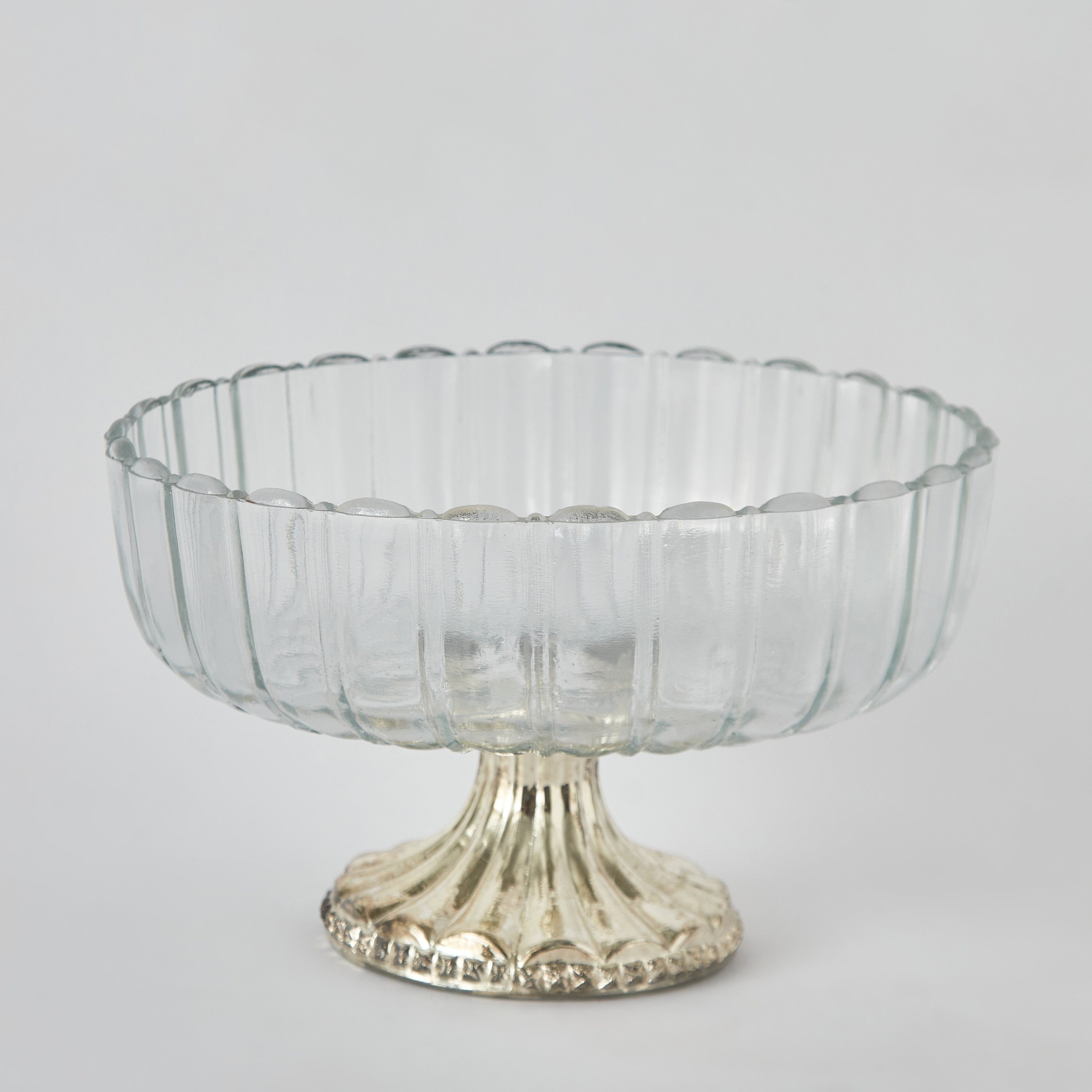 وعاء ديكور ميتاليك مضلع من جريس - 20x20x13.5 سم-hbxdecorandfurnishings-homeaccessories-bowls-image-7