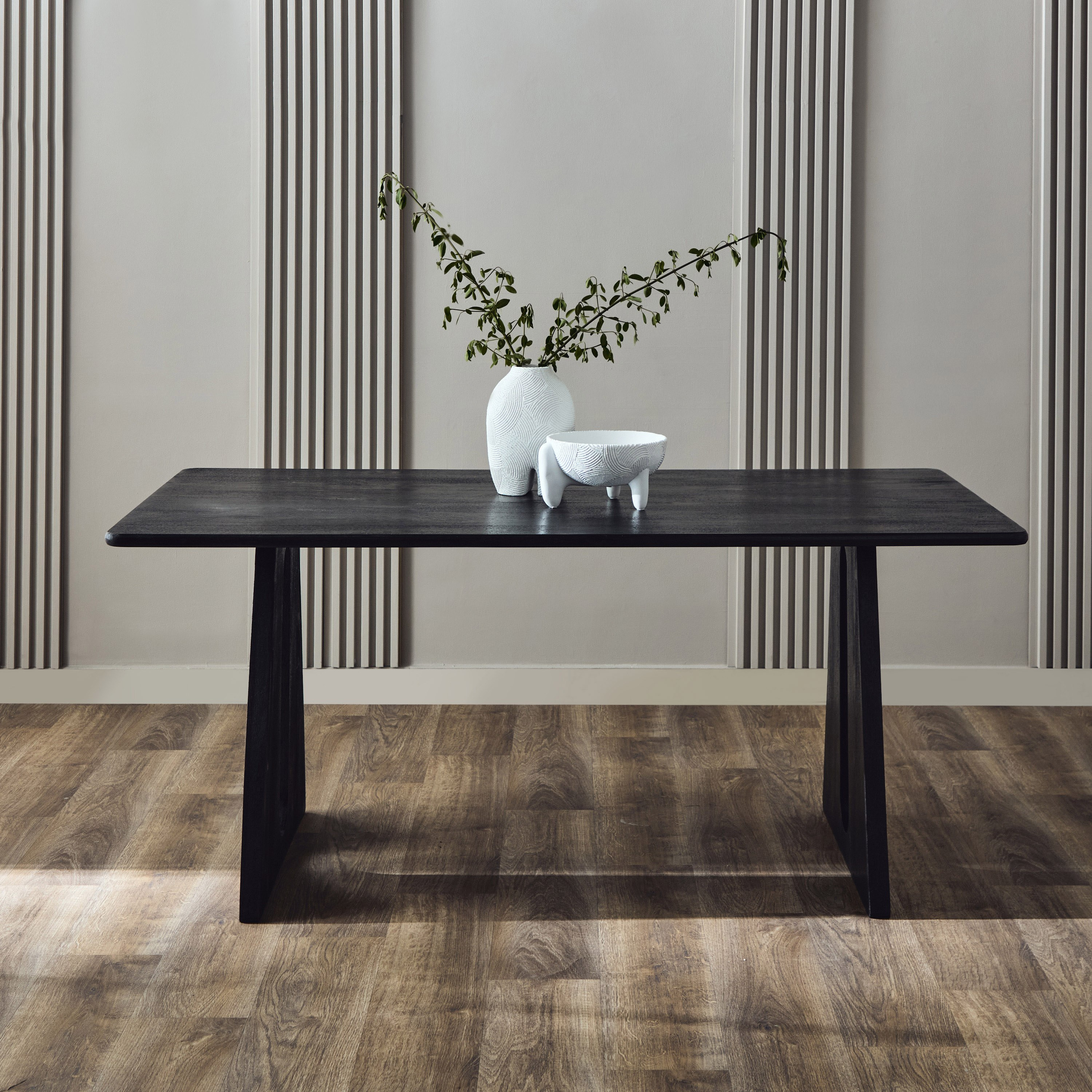 Vendra Lyna 6-Seater Dining Table-hbxdiningroom-diningtablesandsets-diningtables-sixseater-image-2