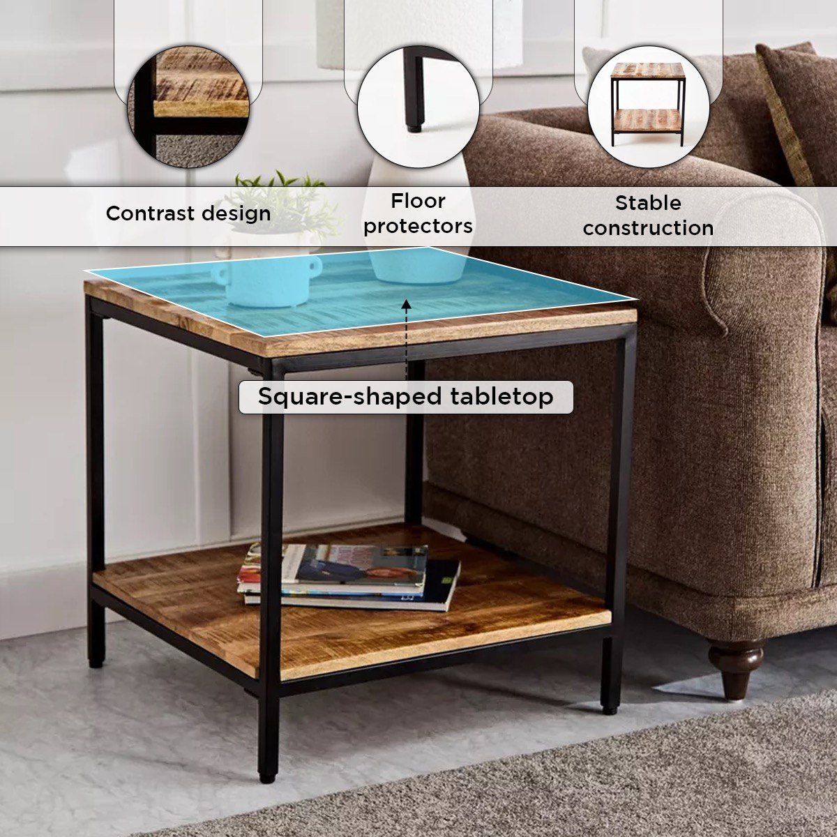 طاولة جانبية من الخشب الصلب - رودي من فيندرا-hbxfurniture-livingroom-endtables-image-6