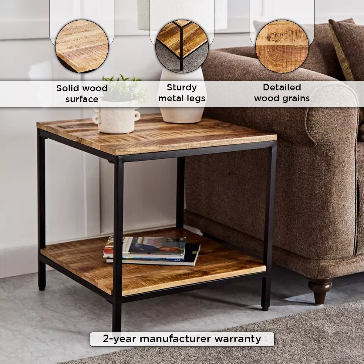 طاولة جانبية من الخشب الصلب - رودي من فيندرا-hbxfurniture-livingroom-endtables-image-4