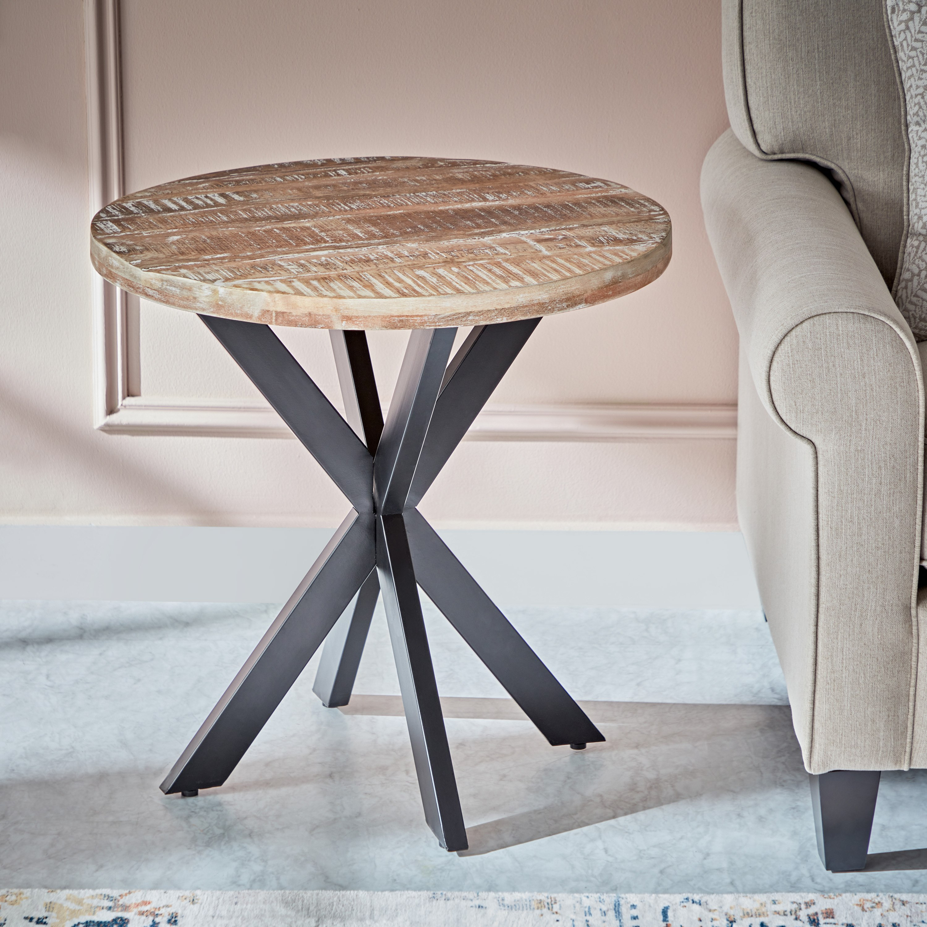 Cavon Lika Solid Wood End Table-hbxfurniture-livingroom-endtables-image-2