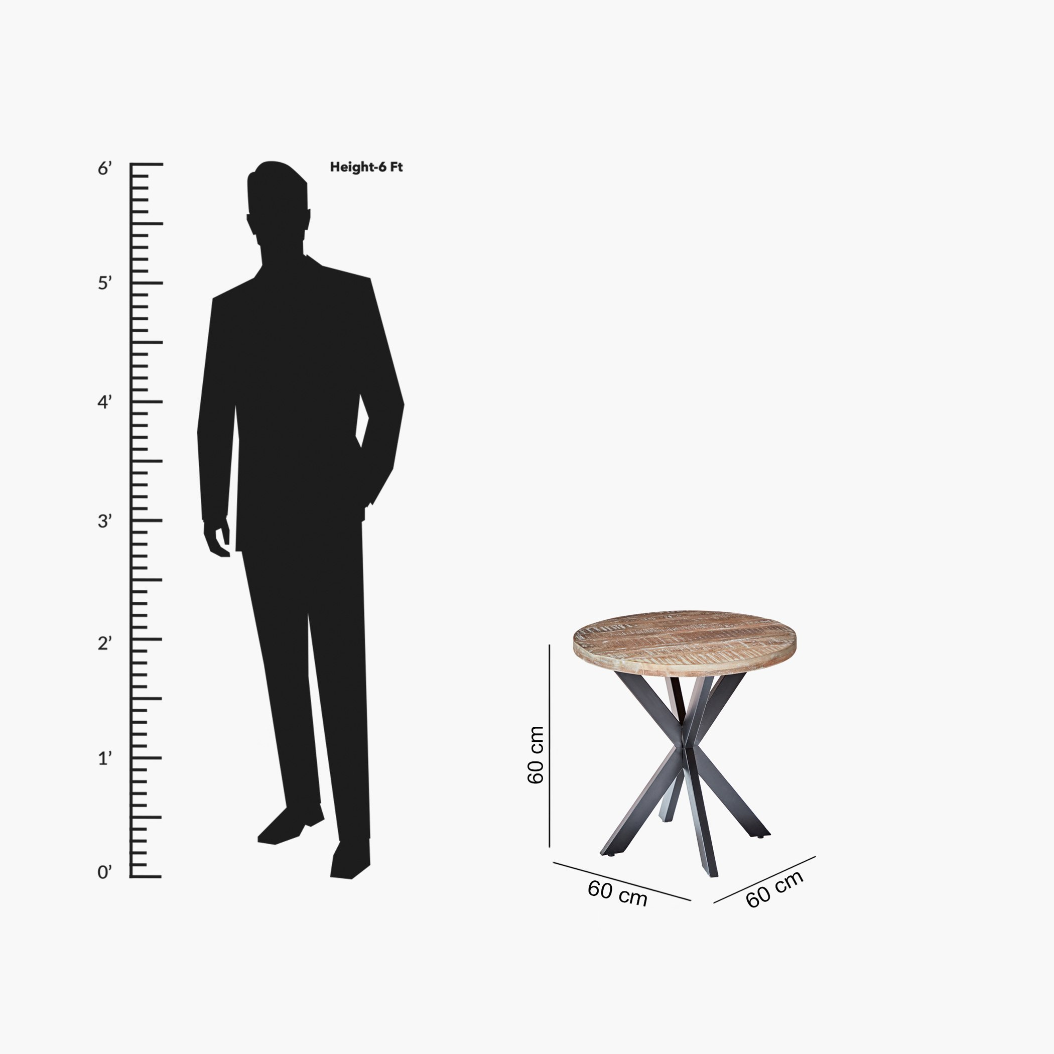 Cavon Lika Solid Wood End Table-hbxfurniture-livingroom-endtables-image-6