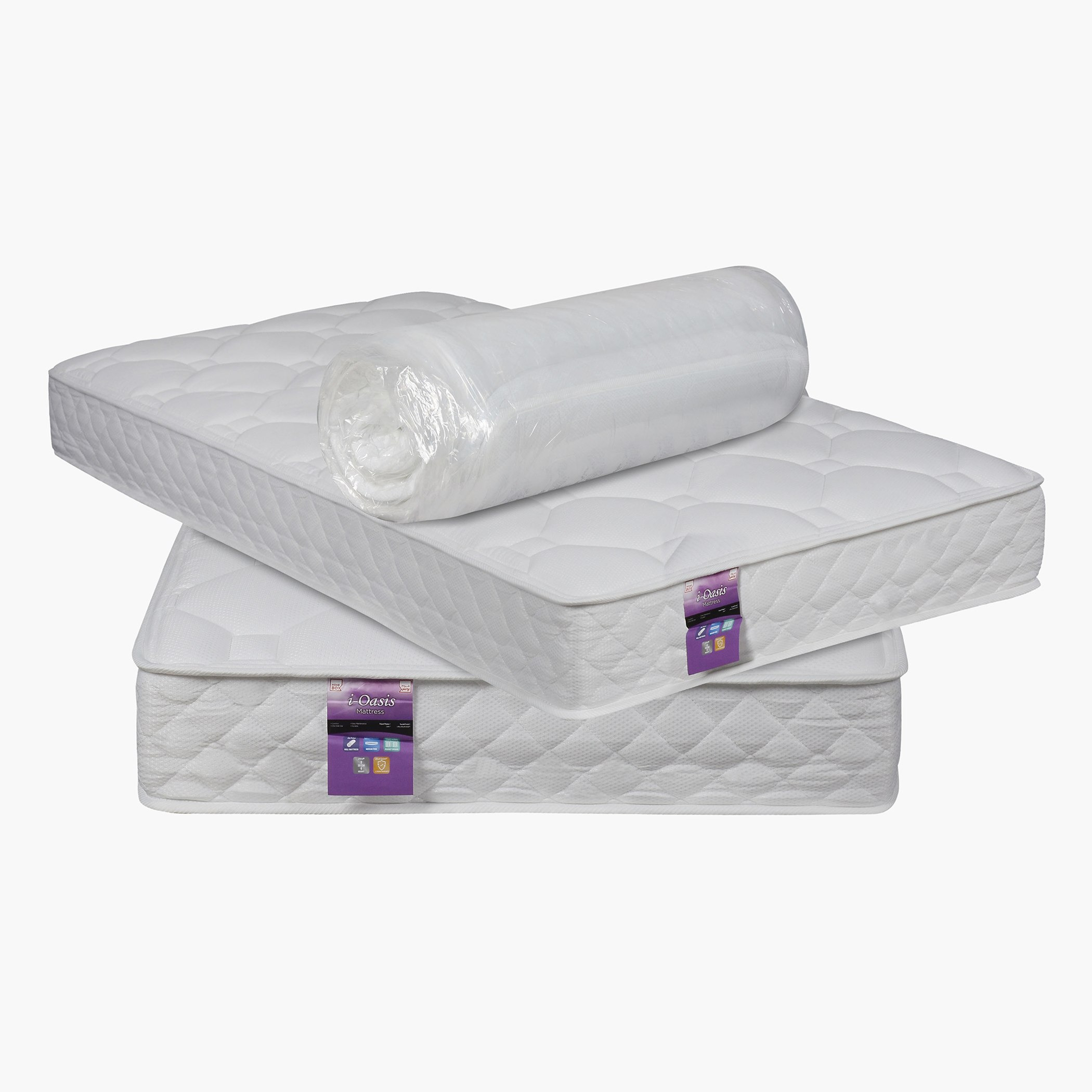 مرتبة فردية بنوابض جيبية من أي أويسيس - 90x190x20 سم-hbxfurniture-bedroom-mattresses-single-image-14