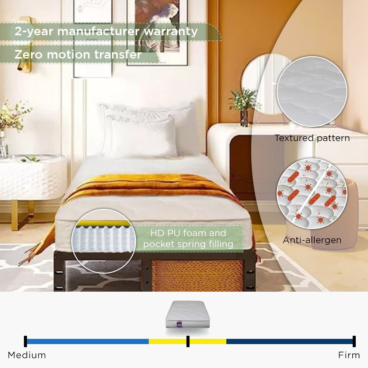 مرتبة فردية بنوابض جيبية من أي أويسيس - 90x190x20 سم-hbxfurniture-bedroom-mattresses-single-image-19