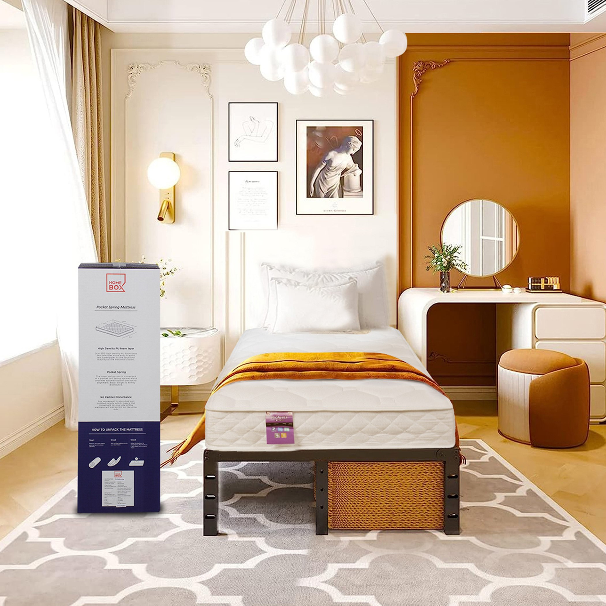 مرتبة فردية بنوابض جيبية من أي أويسيس - 90x190x20 سم-hbxfurniture-bedroom-mattresses-single-image-5