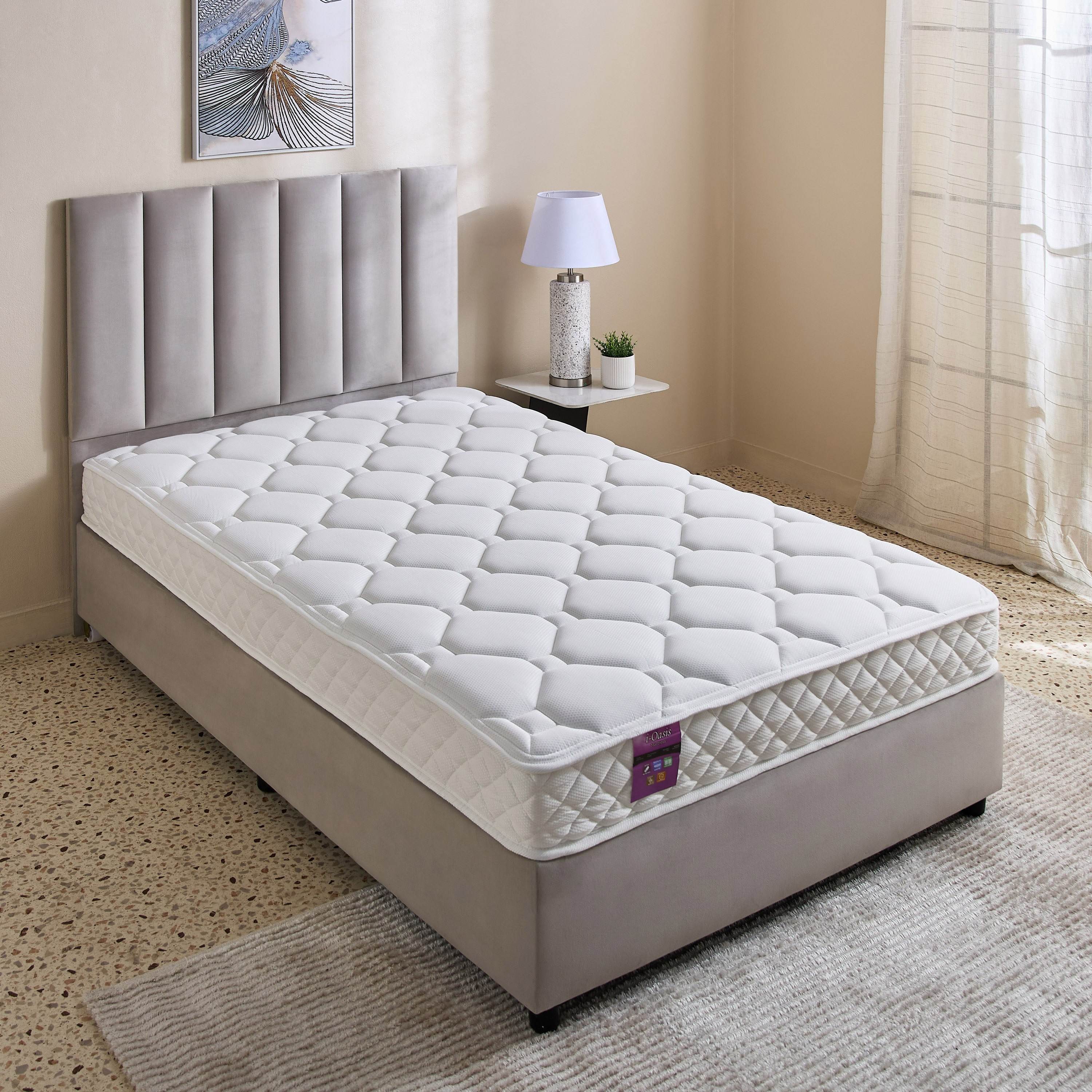 iOasis Twin Pocket Spring Mattress - 120x200x20 cm-hbxfurniture-mattresses-twin-image-3