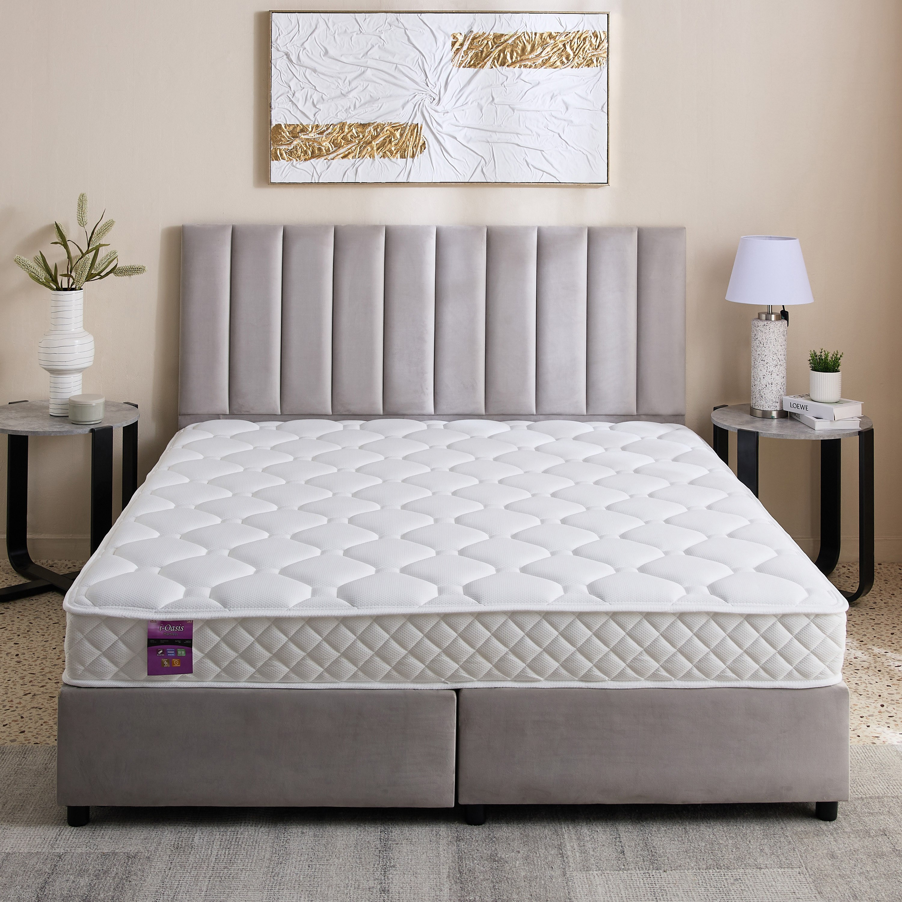 مرتبة كينج بنوابض جيبية 3 مناطق من سليب إيز آي أويسيس - 180x200x20 سم-hbxfurniture-mattresses-king-image-2