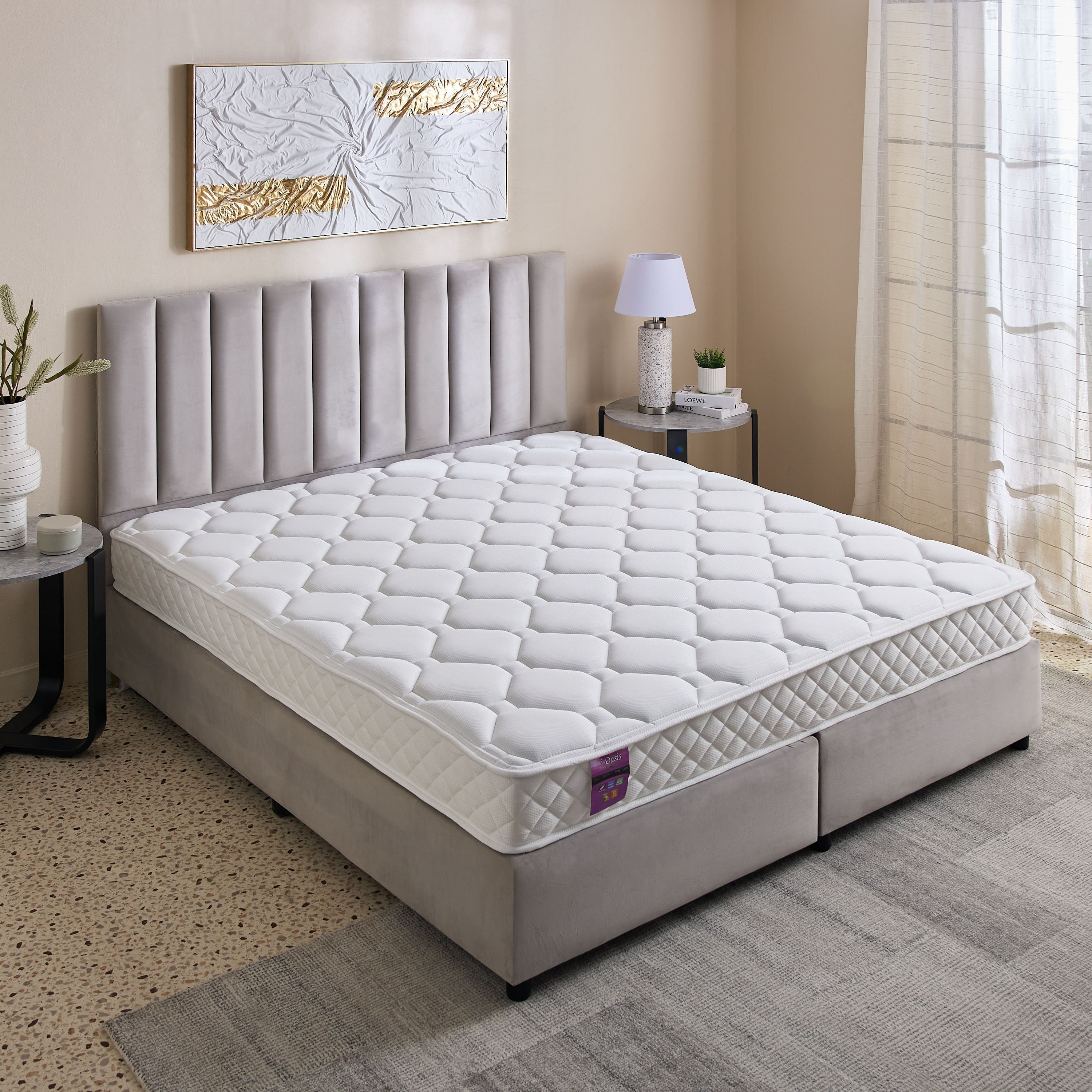 مرتبة كينج بنوابض جيبية 3 مناطق من سليب إيز آي أويسيس - 180x200x20 سم-hbxfurniture-mattresses-king-image-3