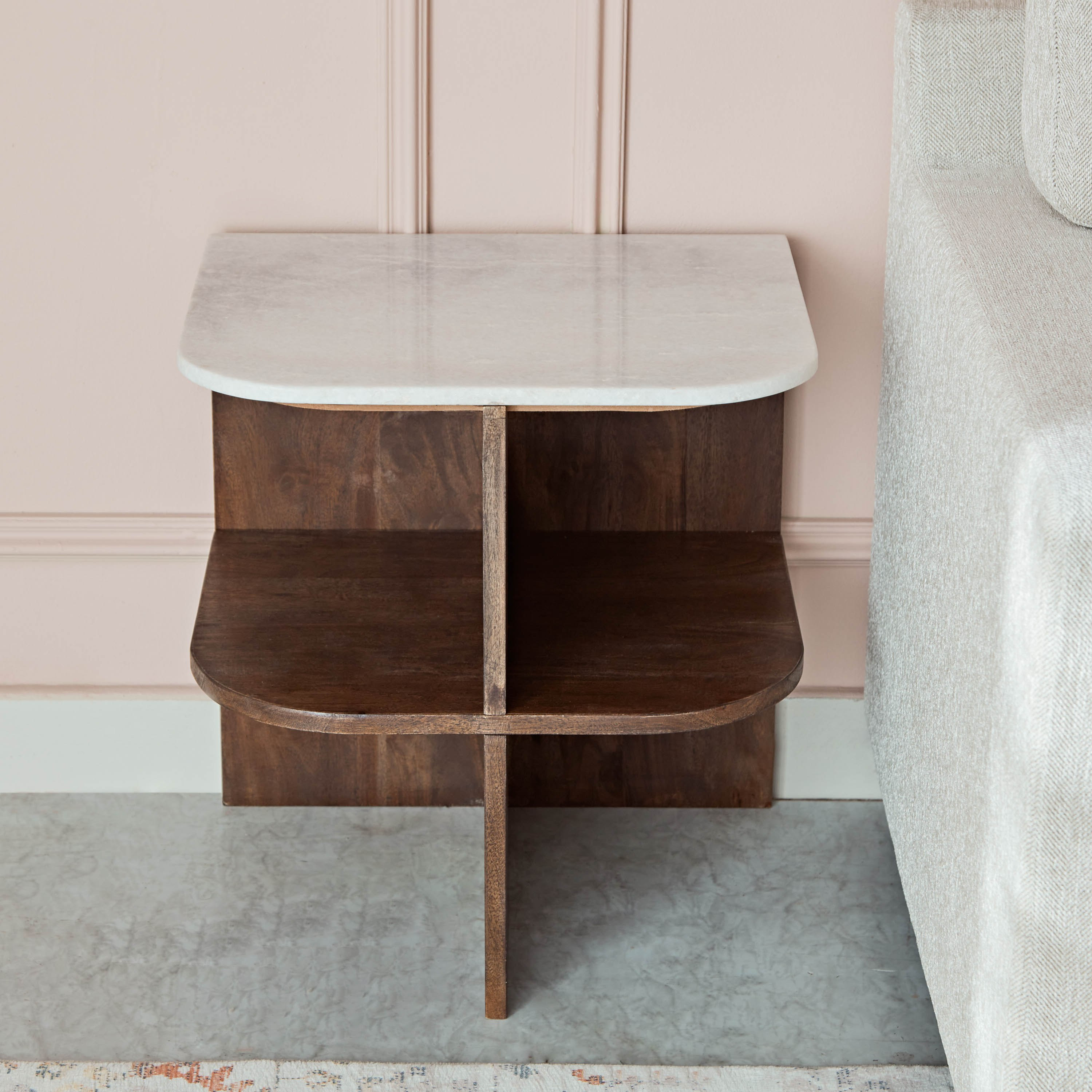 Alida Marble Top Side Table-hbxfurniture-livingroom-endtables-image-3